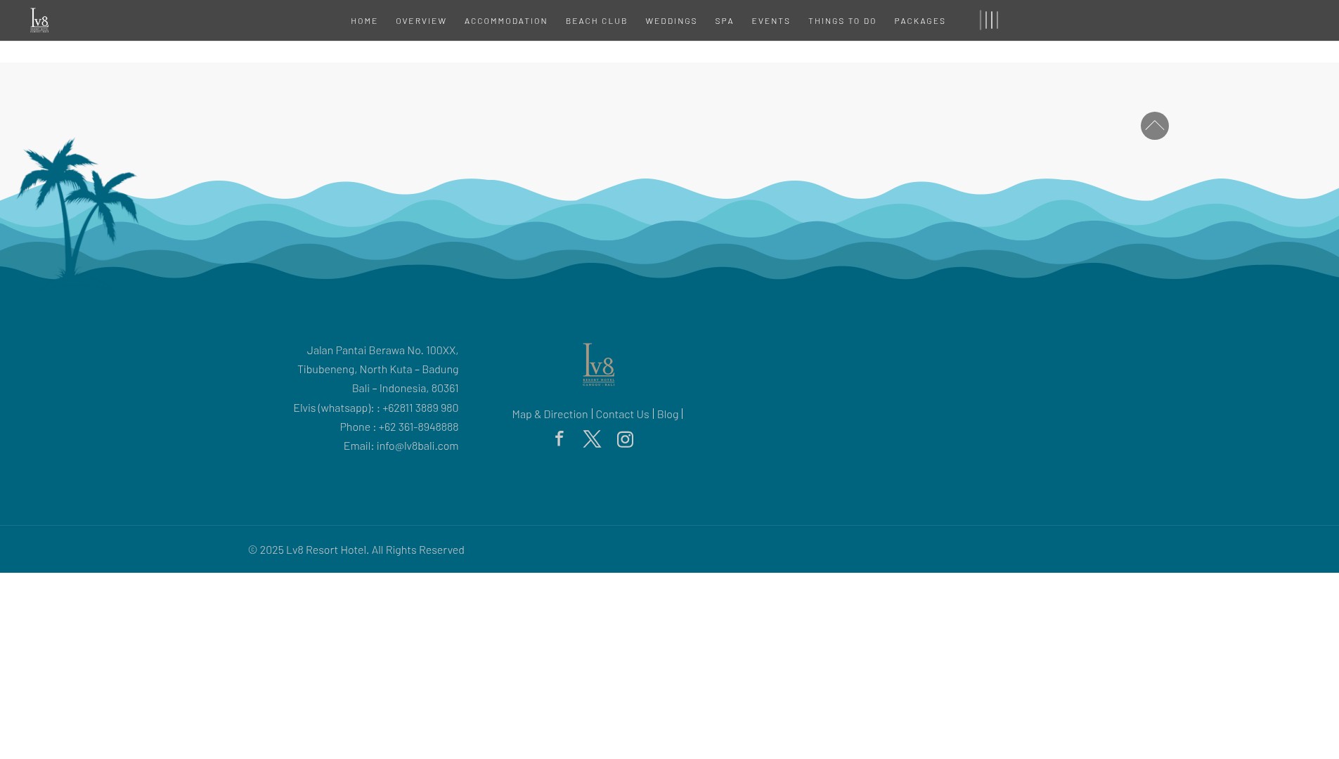 Screenshot of lv8bali.com