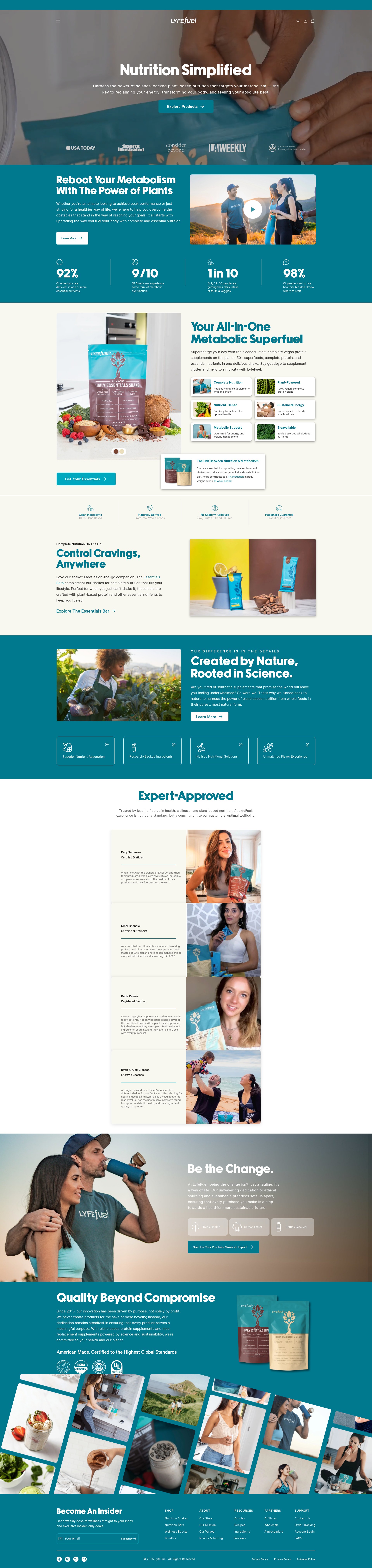 Screenshot of lyfefuel.com