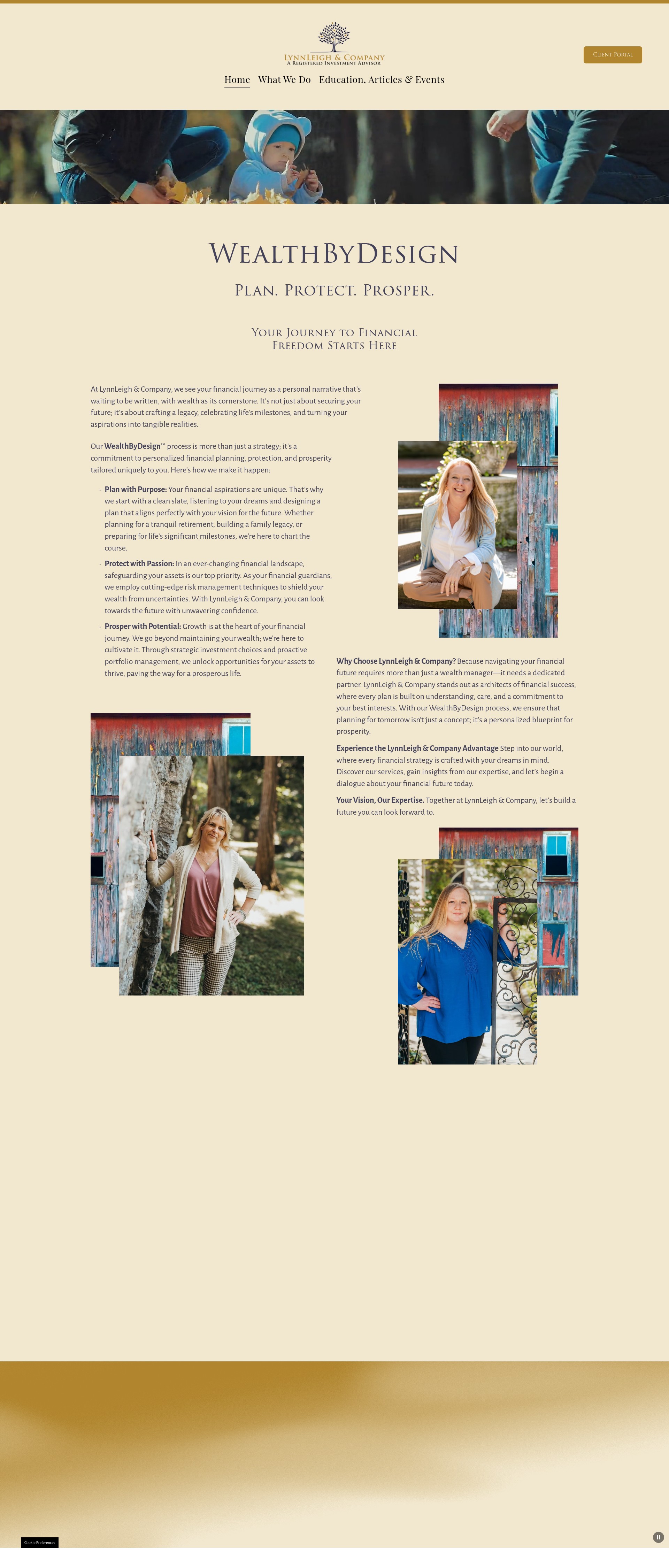 Screenshot of lynnleighco.com