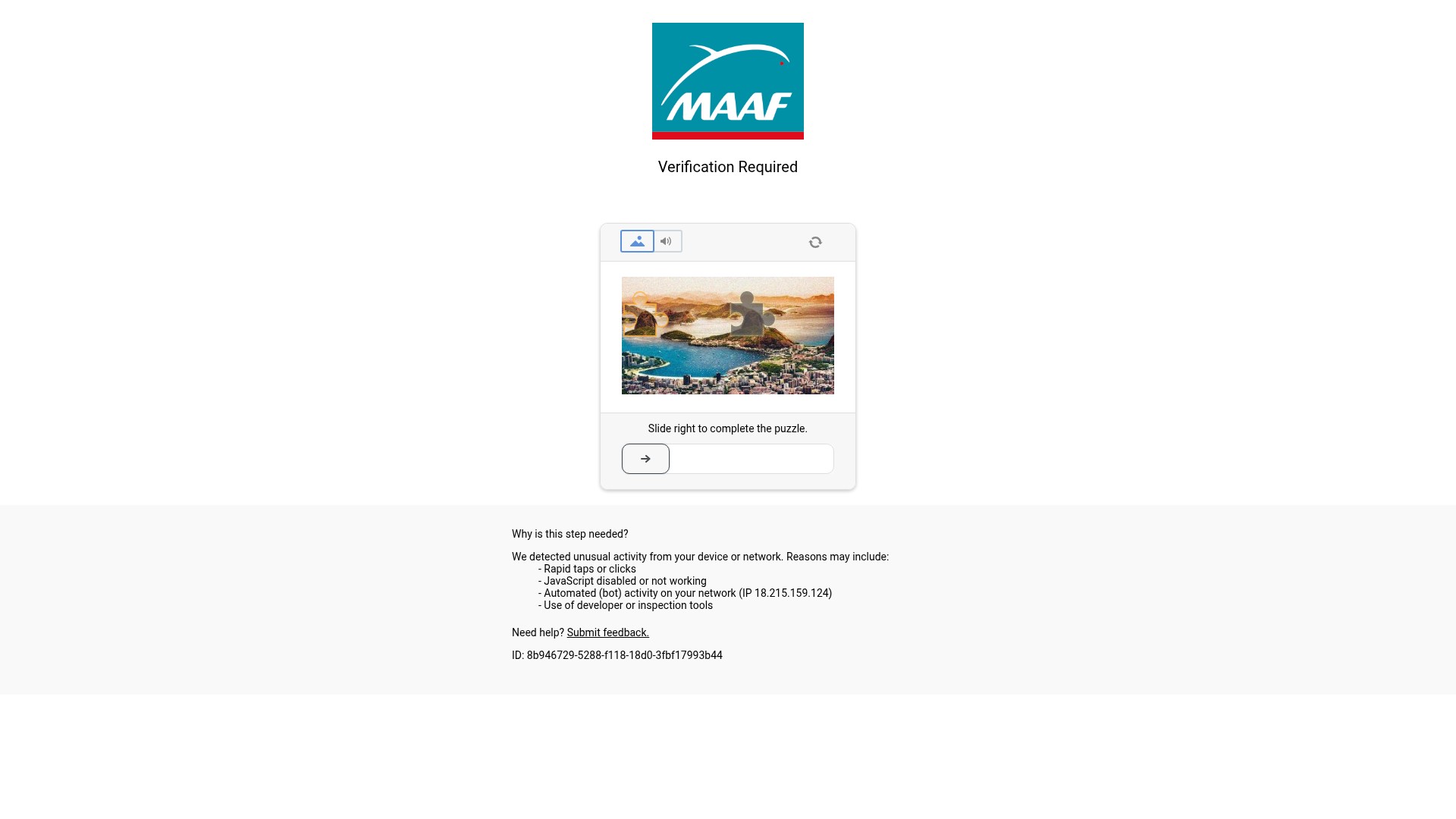Screenshot of maaf.fr
