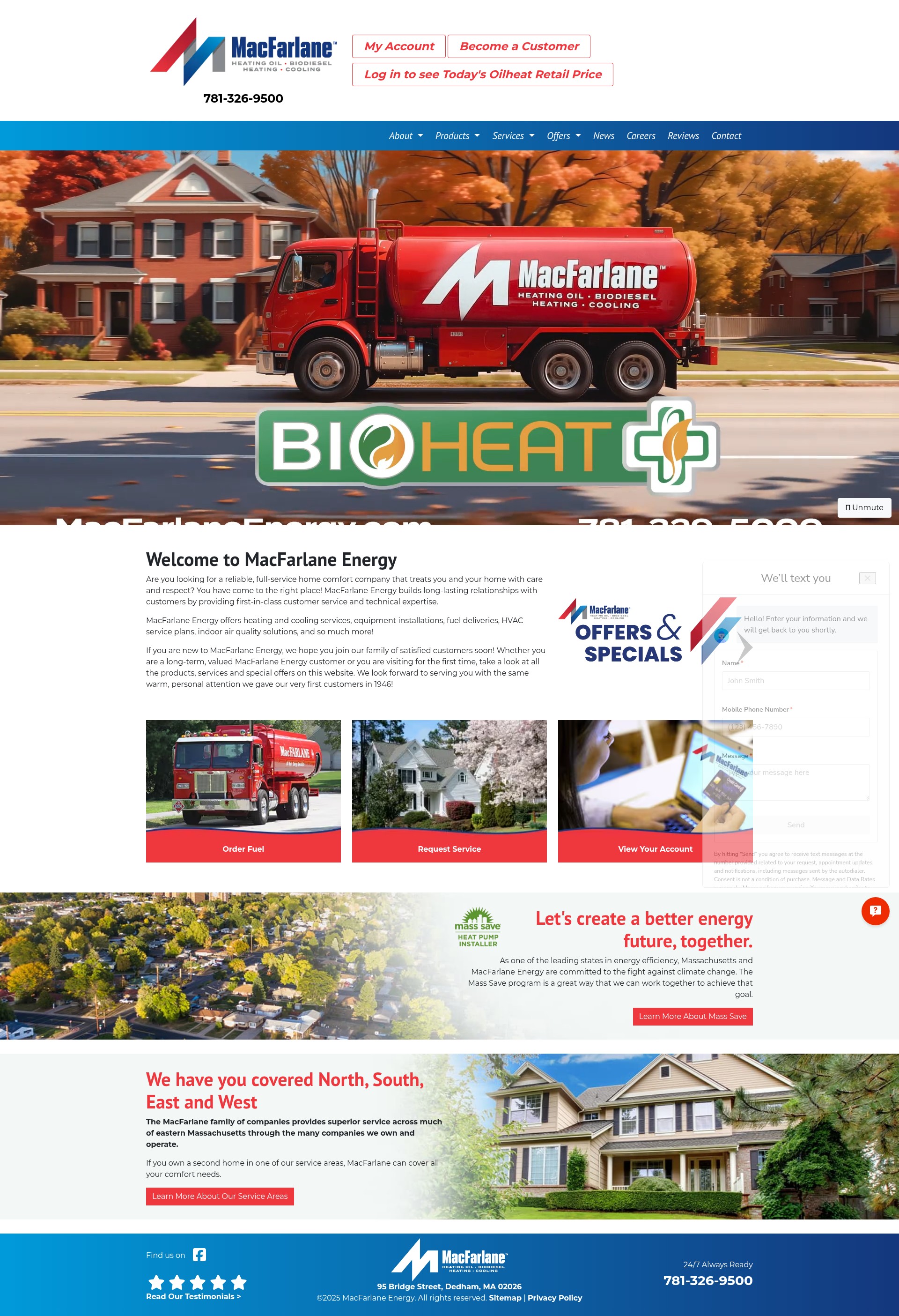 Screenshot of macfarlaneenergy.com