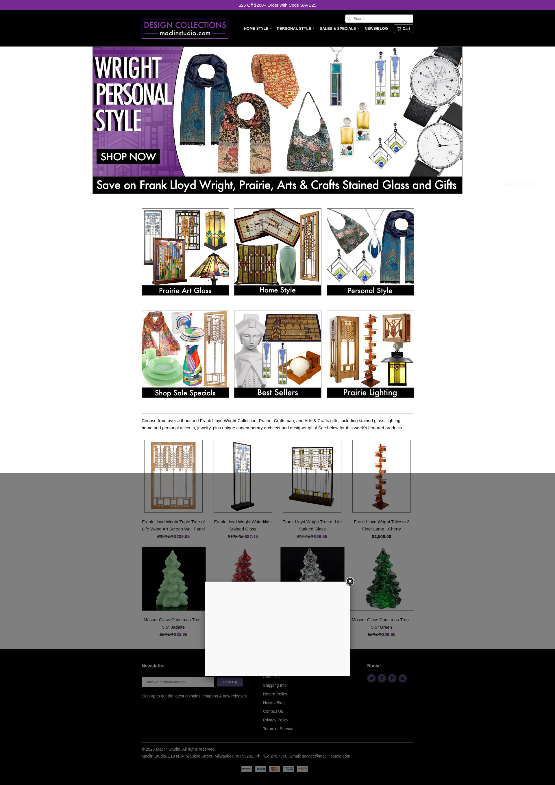Screenshot of maclinstudio.com