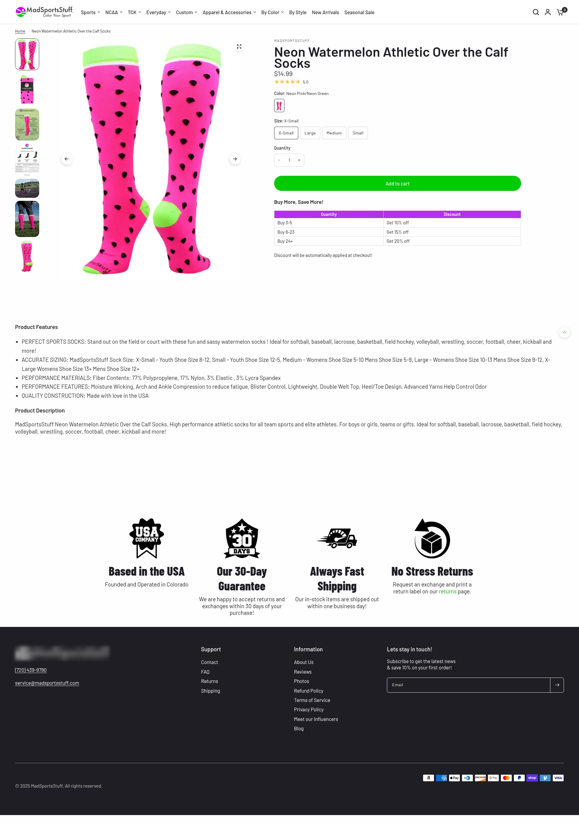 Screenshot of madsportsstuff.myshopify.com