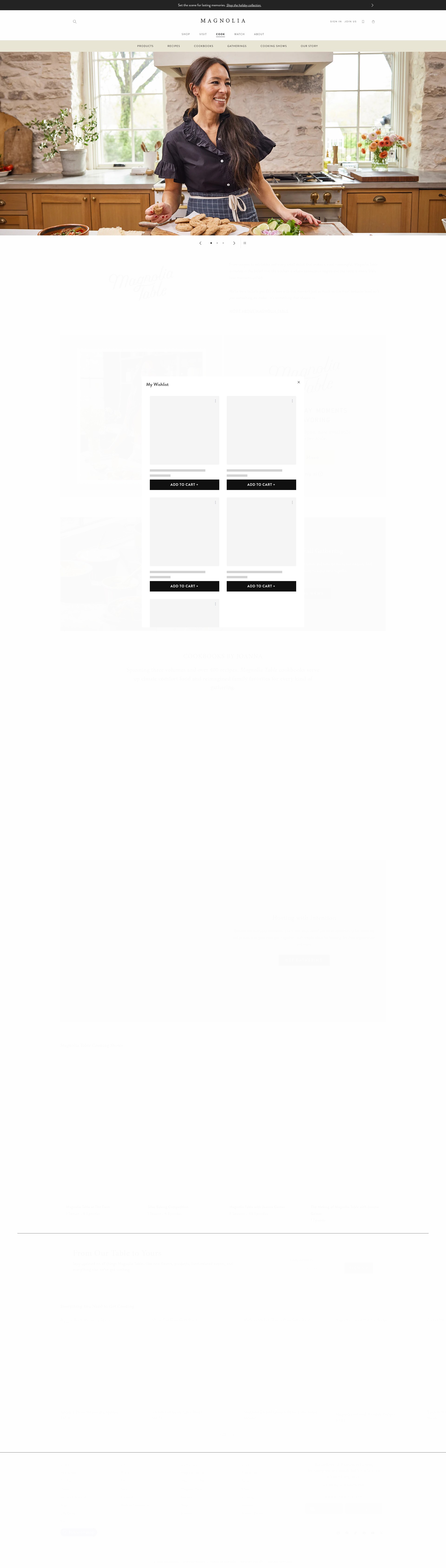 Screenshot of magnolia.com