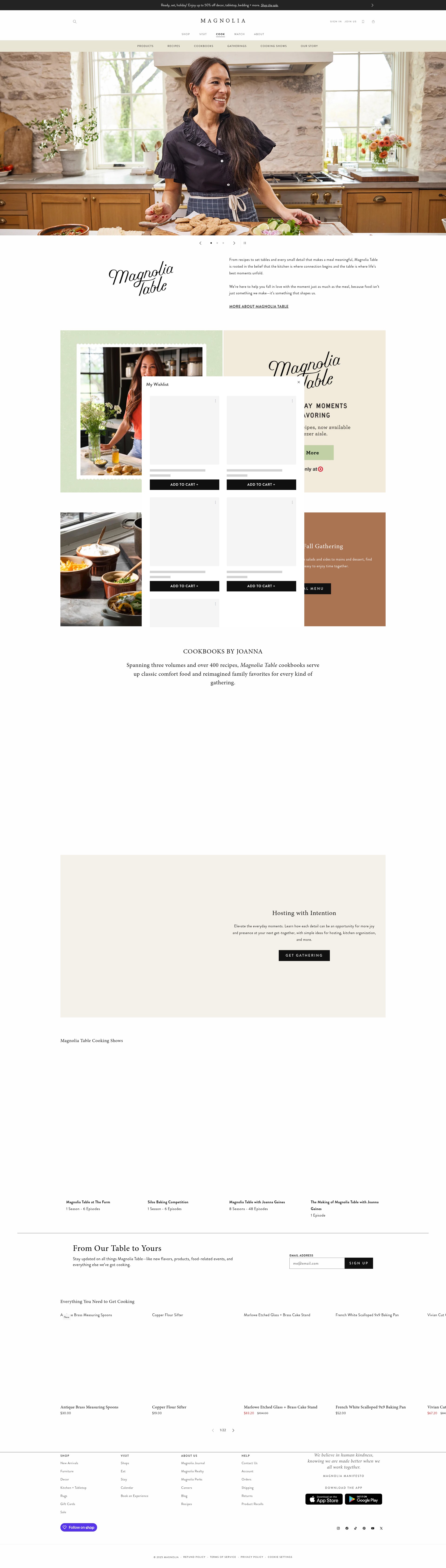Screenshot of magnoliamarket.com