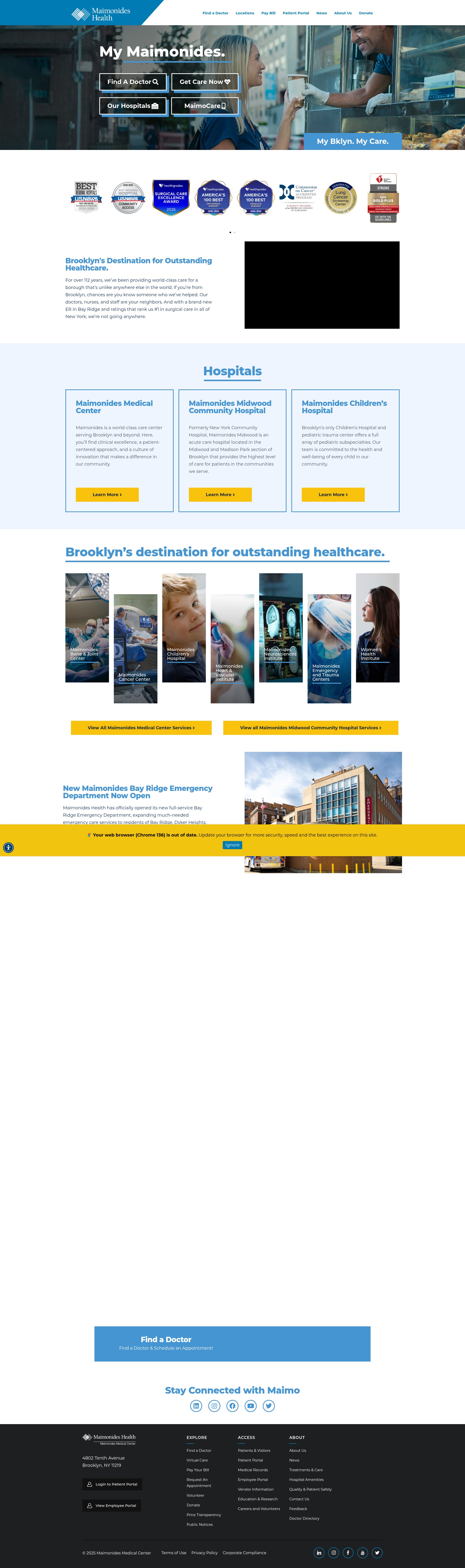 Screenshot of maimo.org