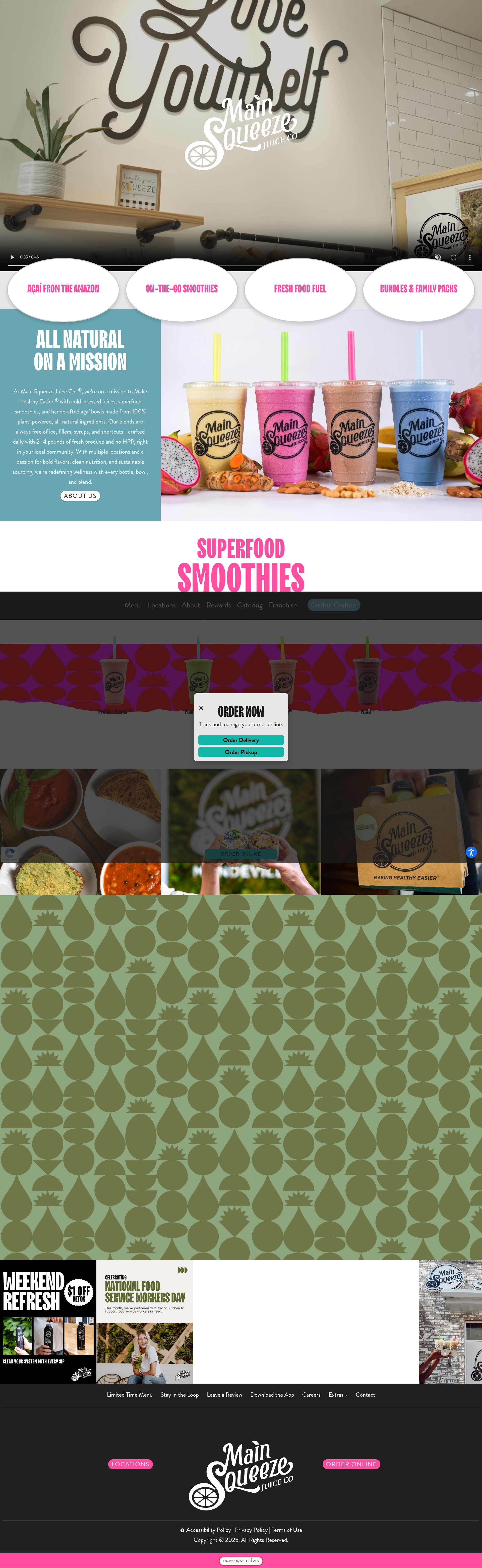 Screenshot of mainsqueezejuiceco.com