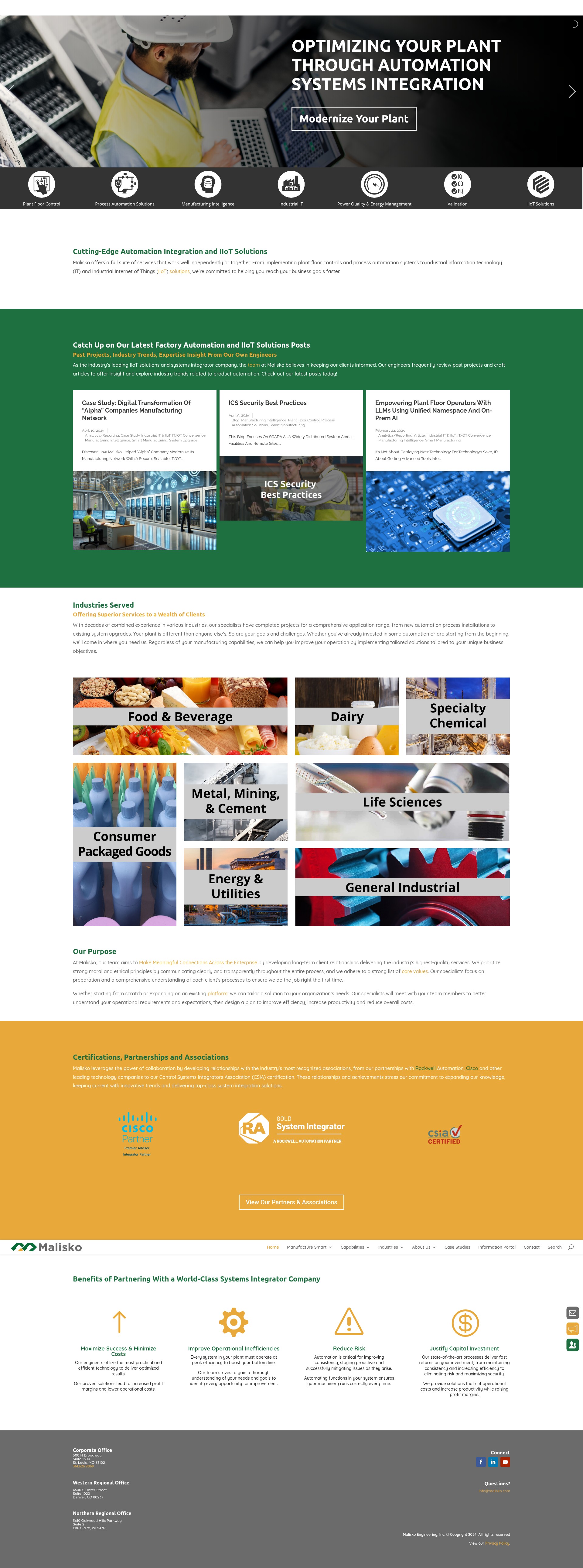 Screenshot of malisko.com