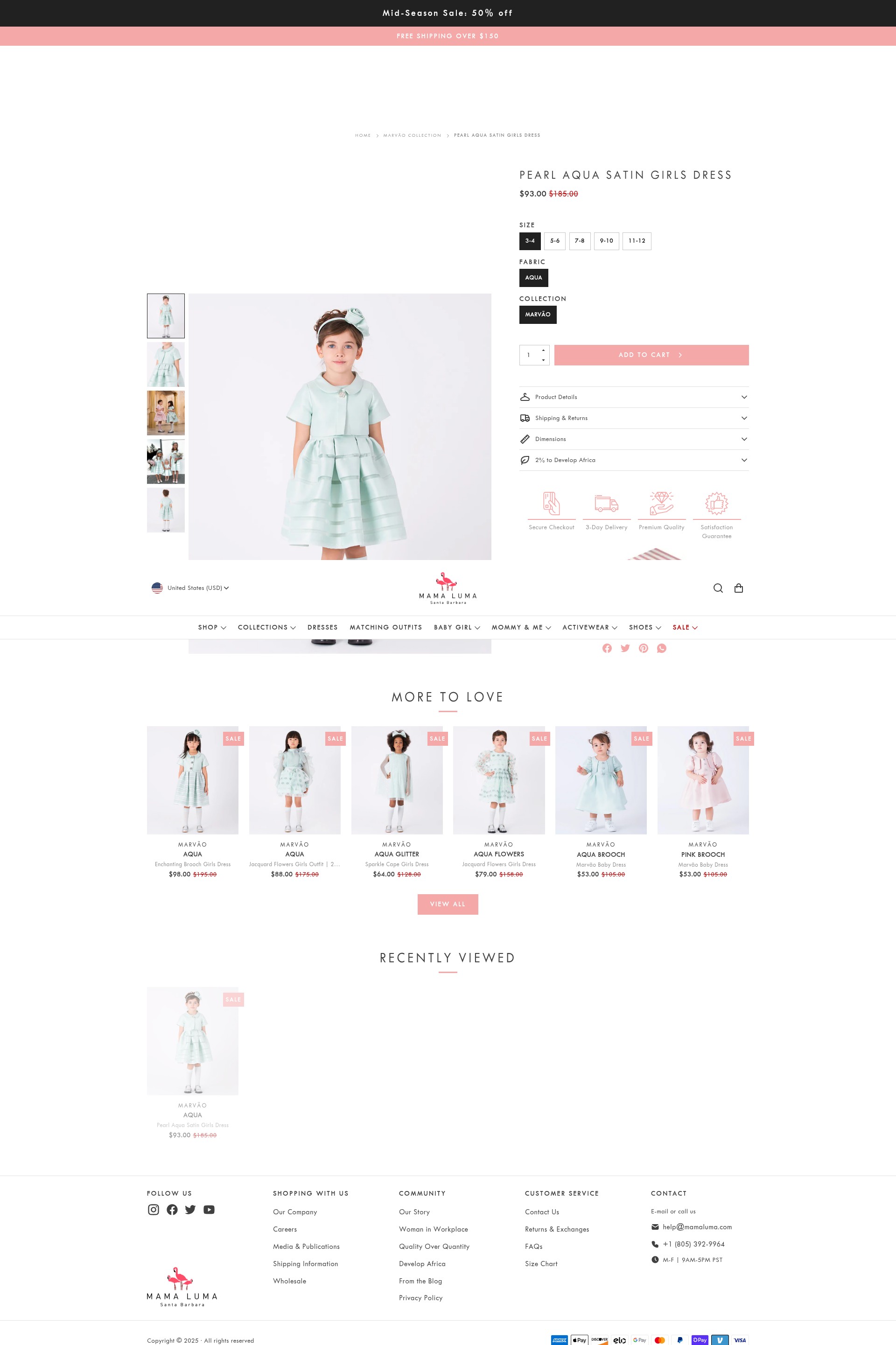 Screenshot of mamaluma.com
