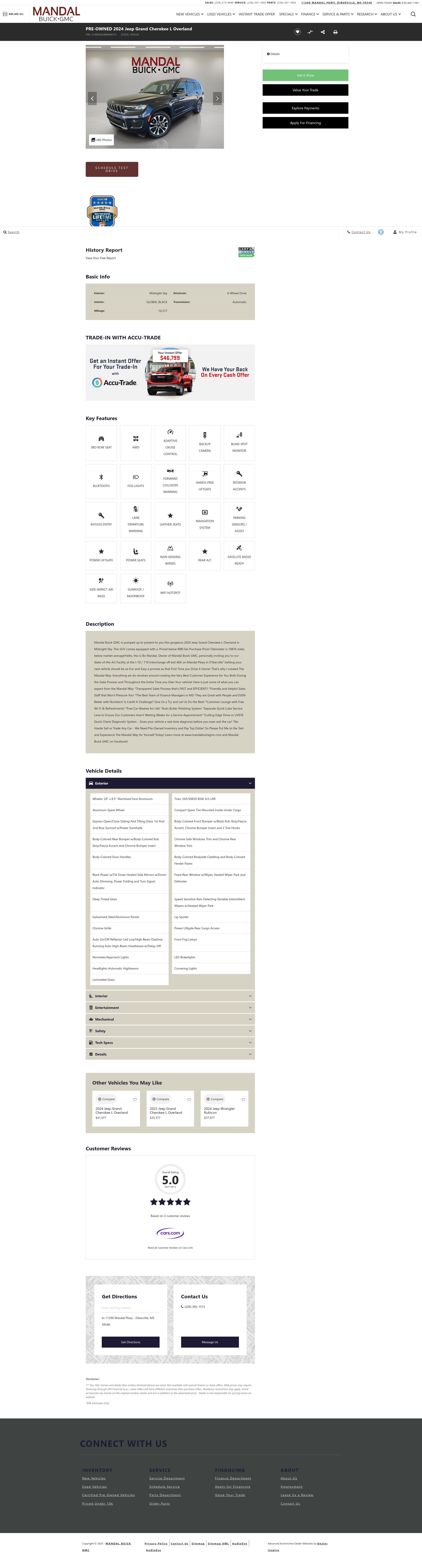 Screenshot of mandalbuickgmc.com