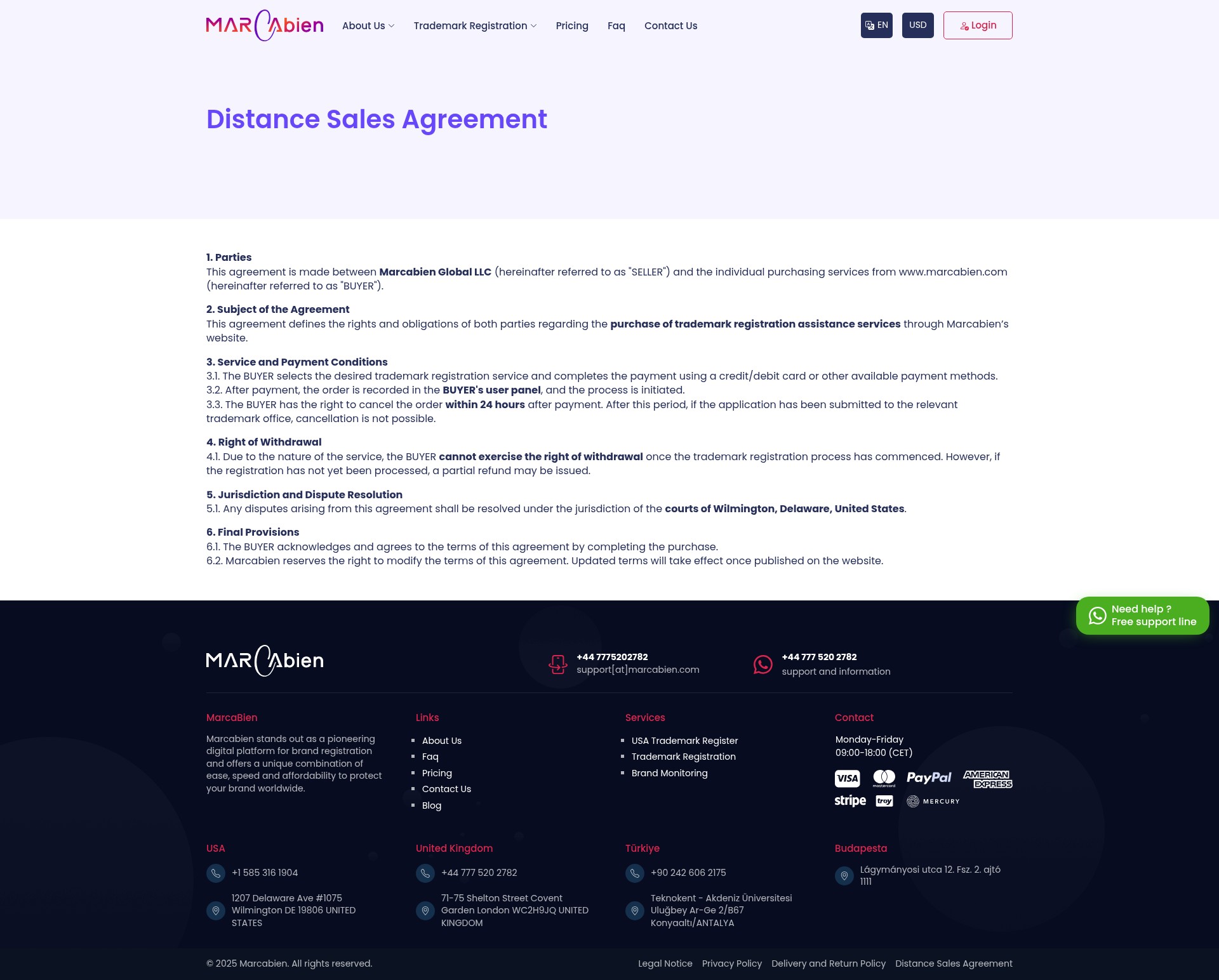 Screenshot of marcabien.com
