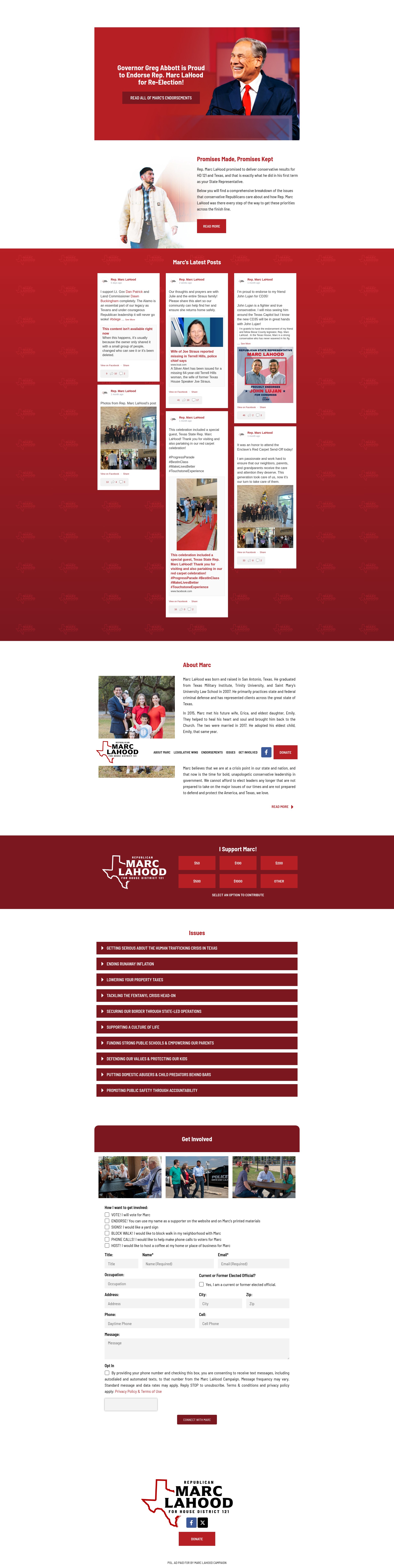Screenshot of marclahood.com
