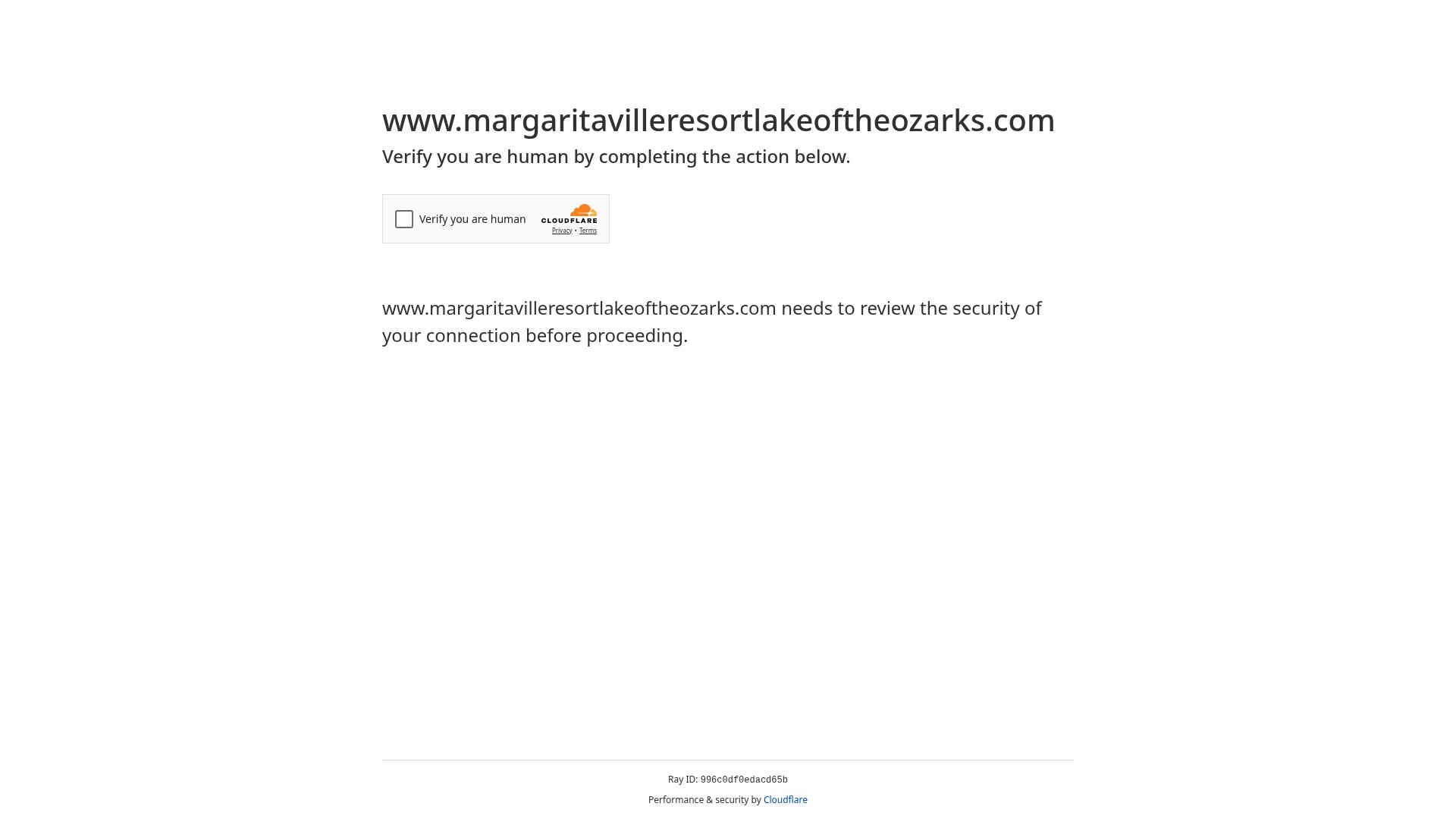 Screenshot of margaritavilleresortlakeoftheozarks.com