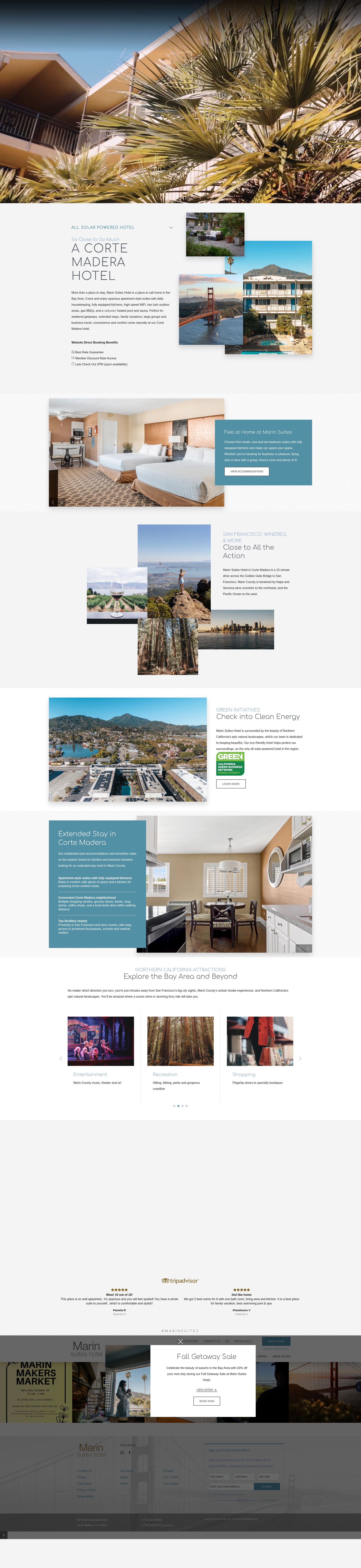 Screenshot of marinsuites.com