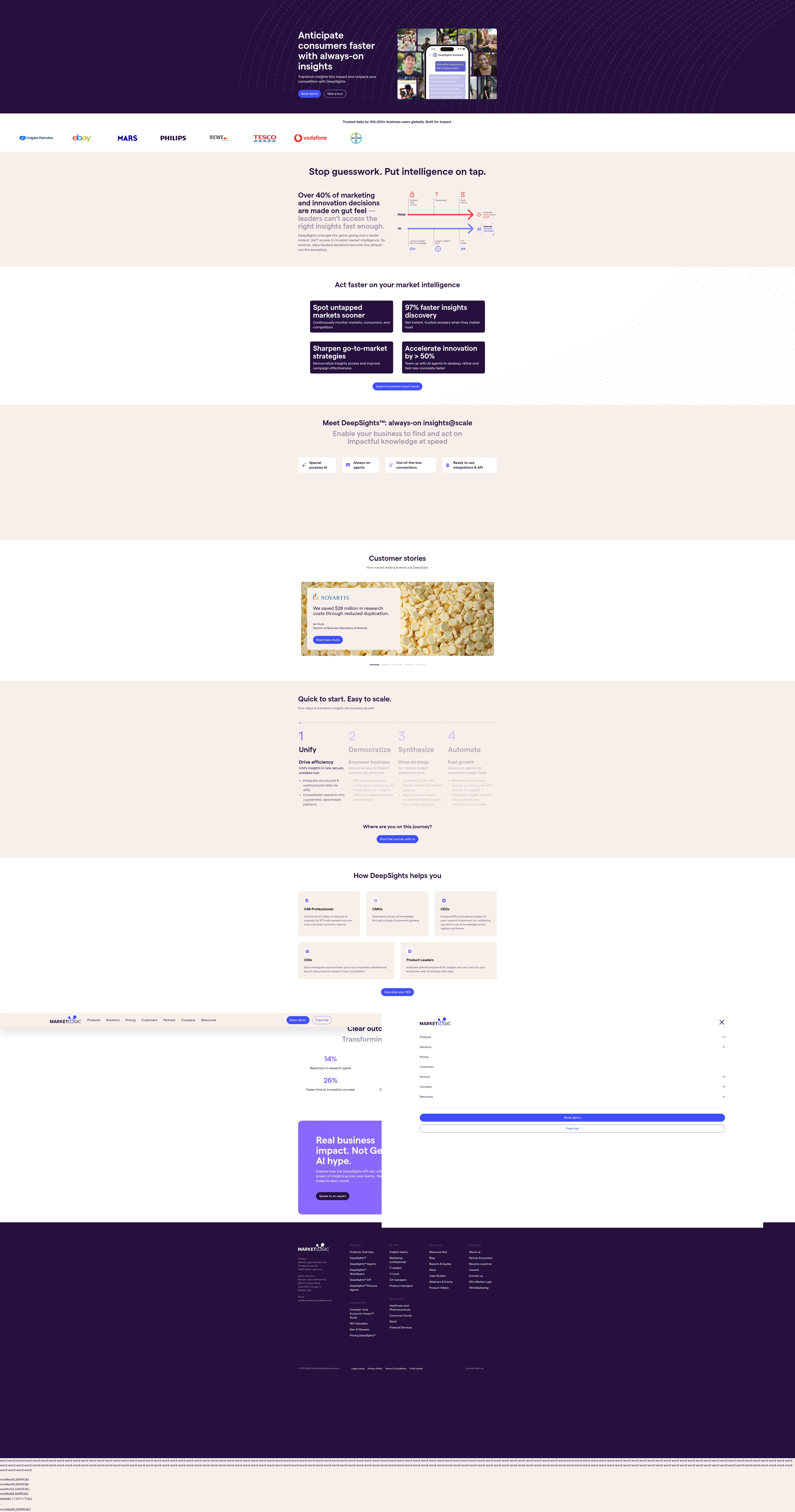 Screenshot of marketlogicsoftware.com