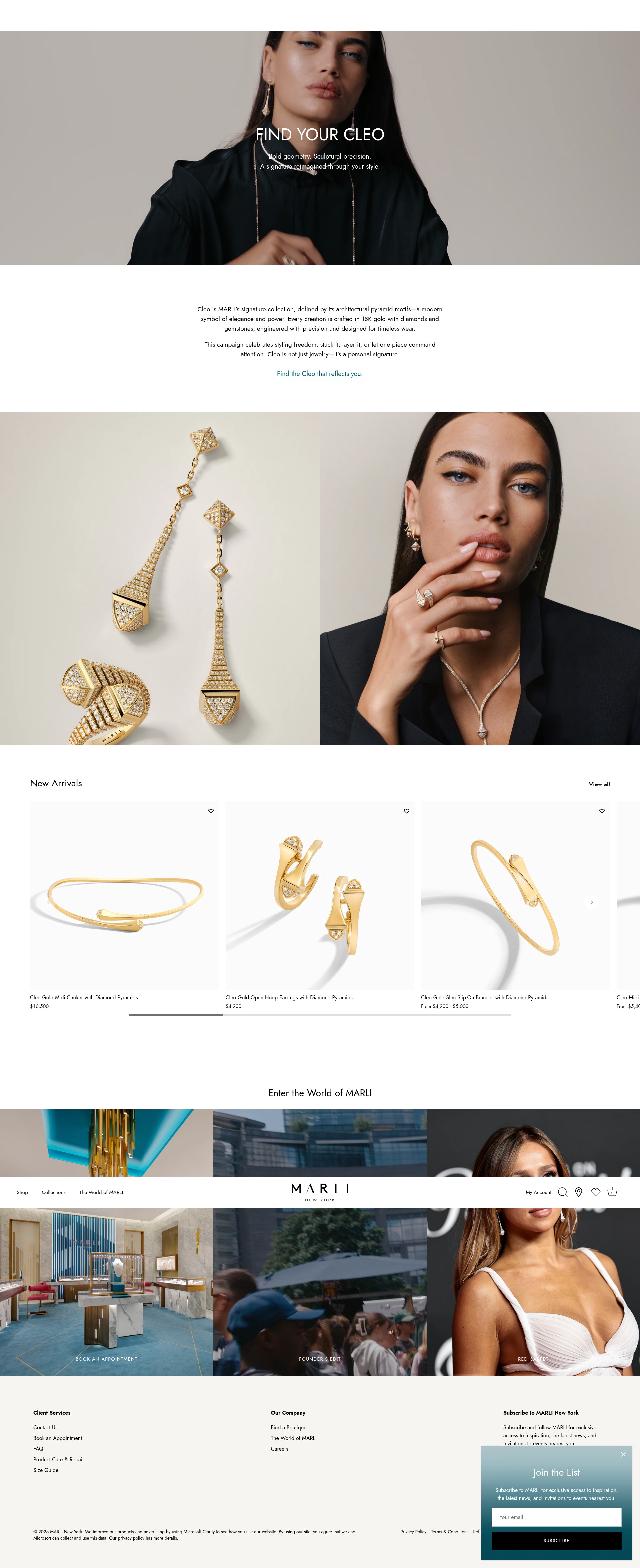 Screenshot of marlinewyork.com