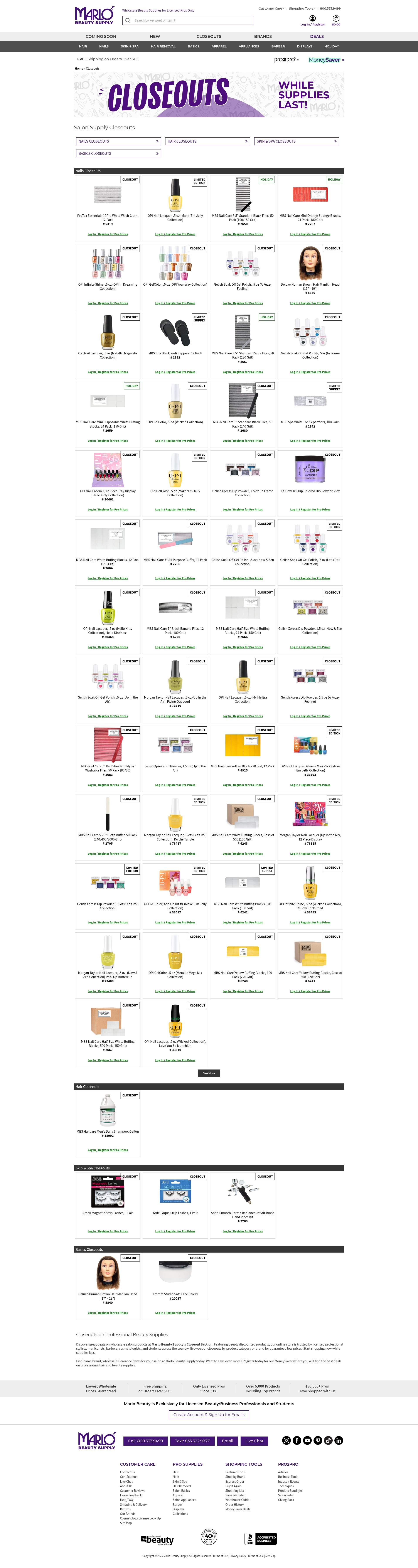 Screenshot of marlobeauty.com