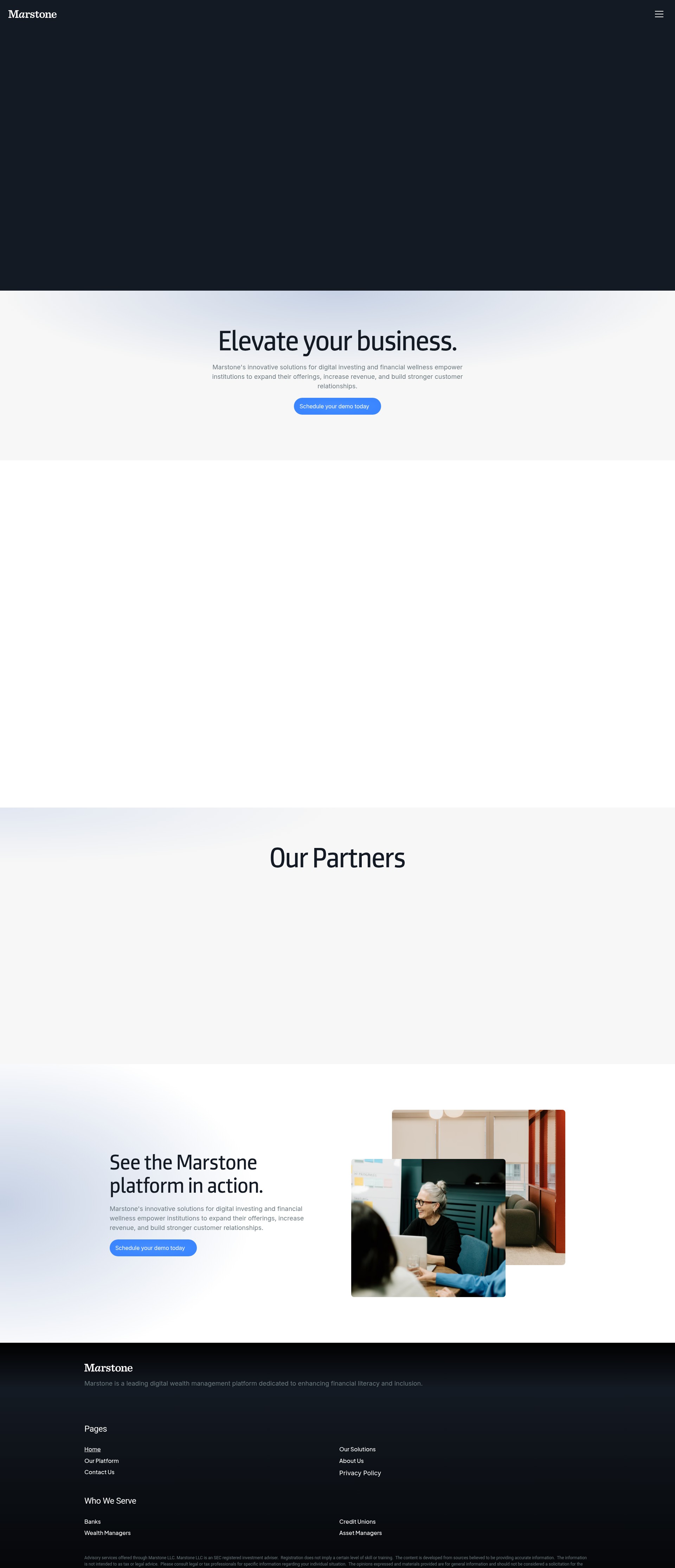 Screenshot of marstone.com
