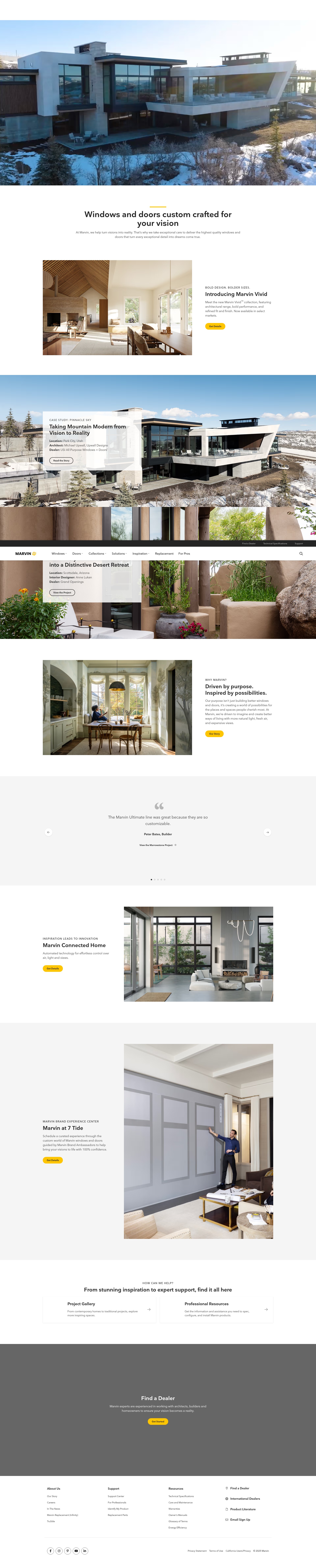 Screenshot of marvin.com