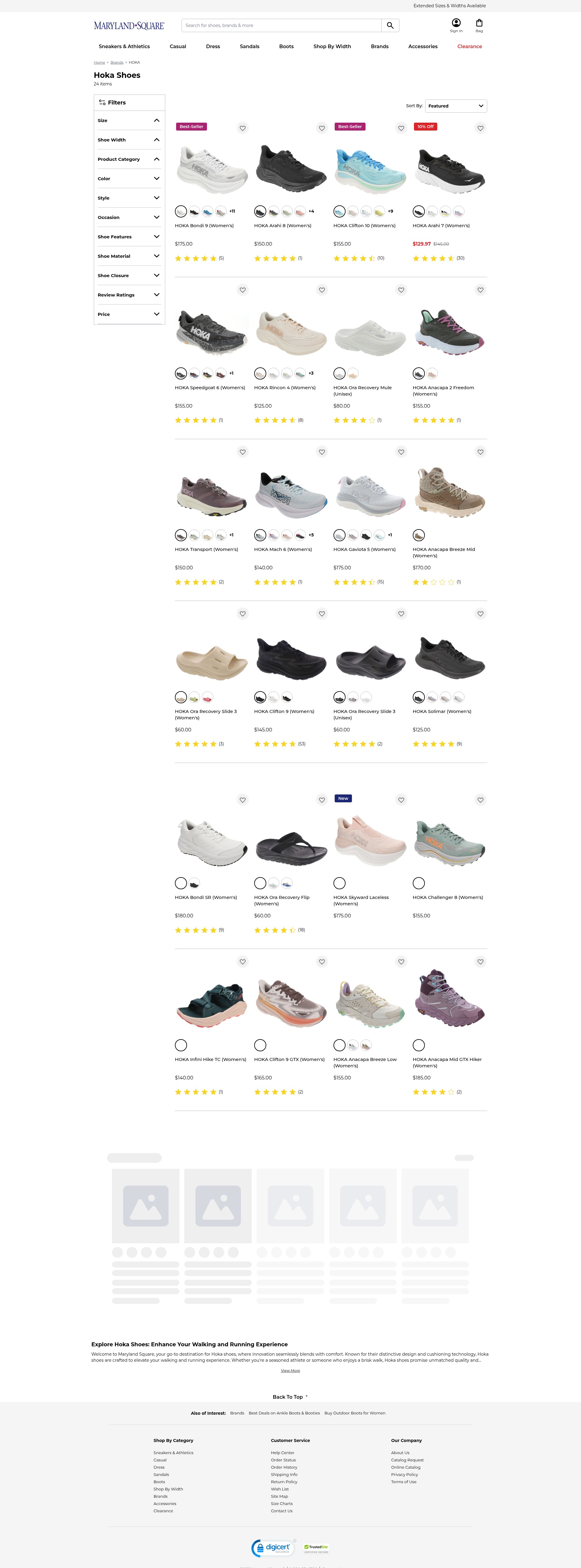 Screenshot of marylandsquare.com