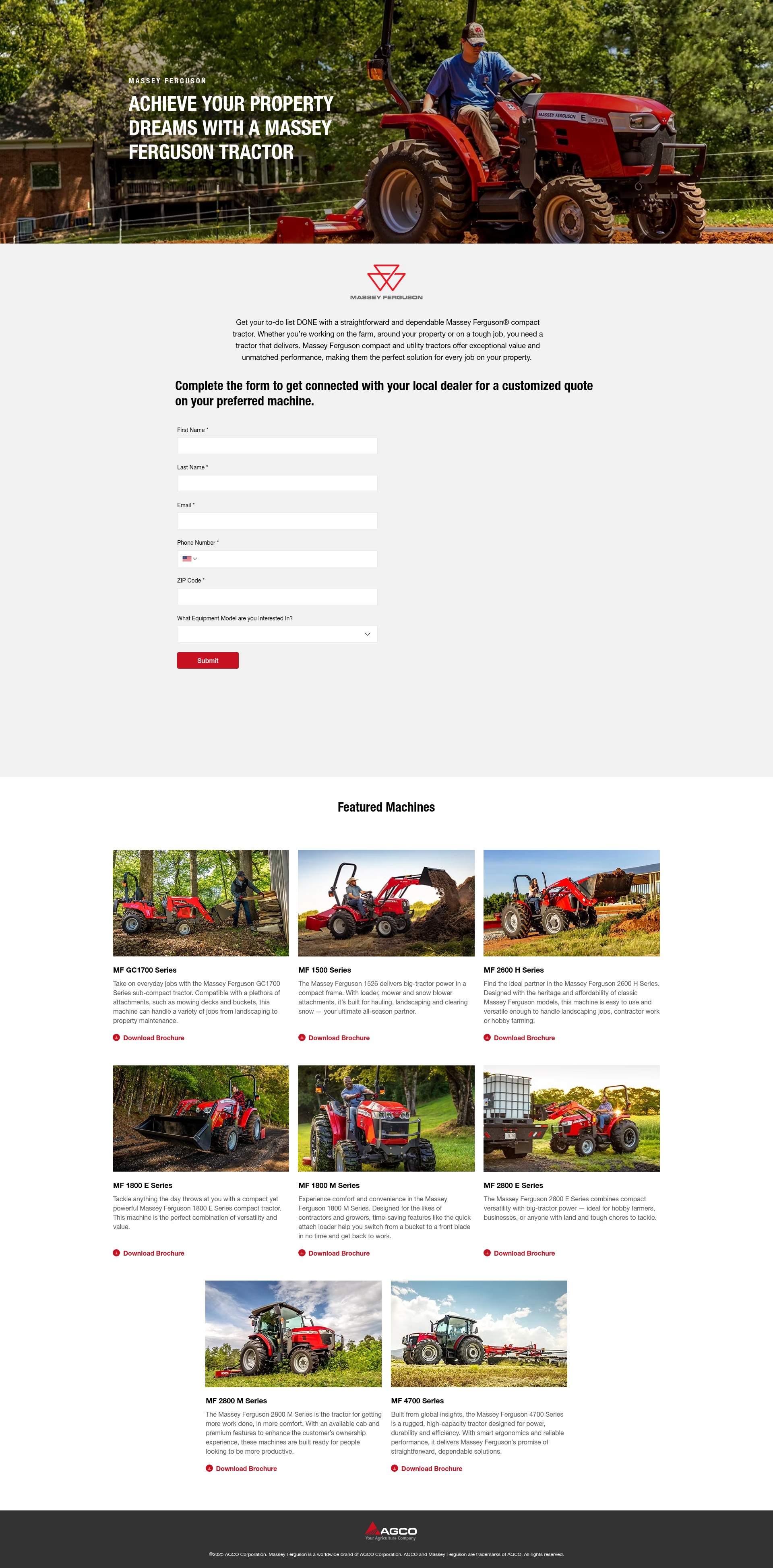 Screenshot of massey-rural-lifestyle.com