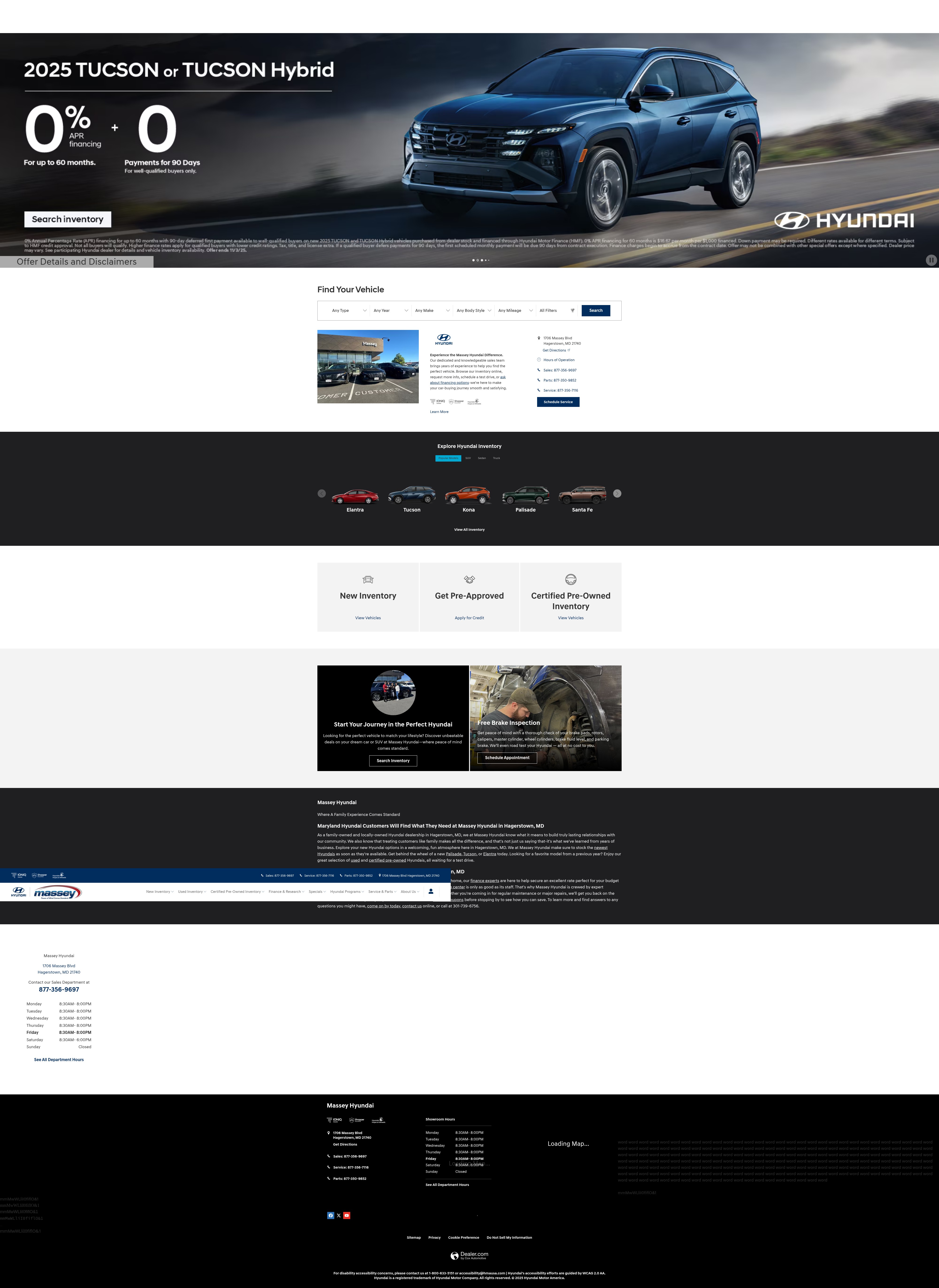 Screenshot of masseyauto.com