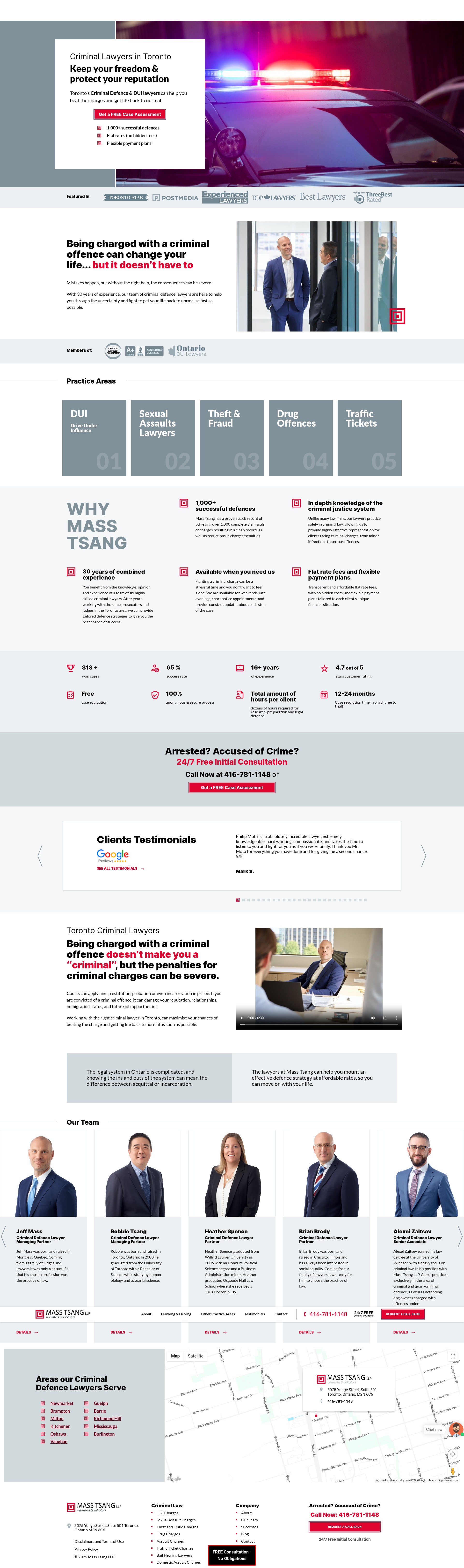 Screenshot of masstsang.com
