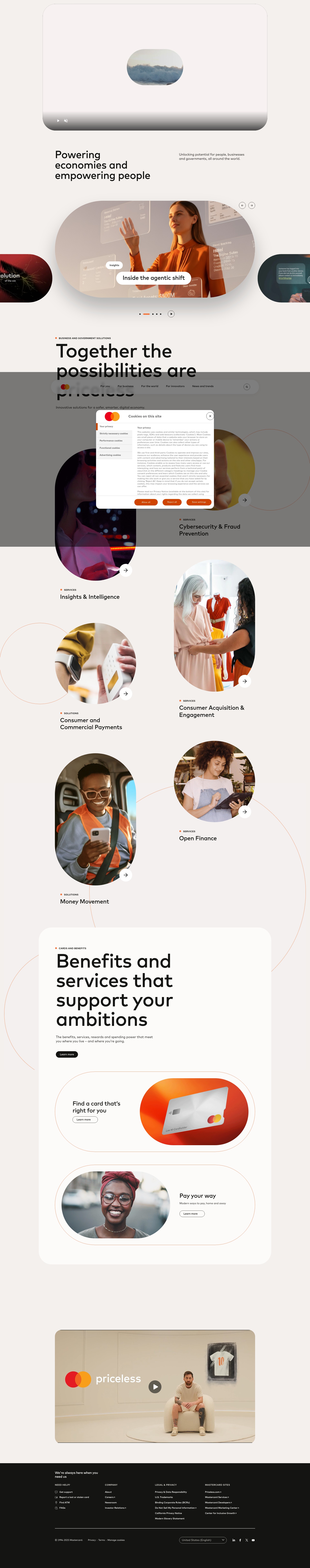 Screenshot of mastercard.us