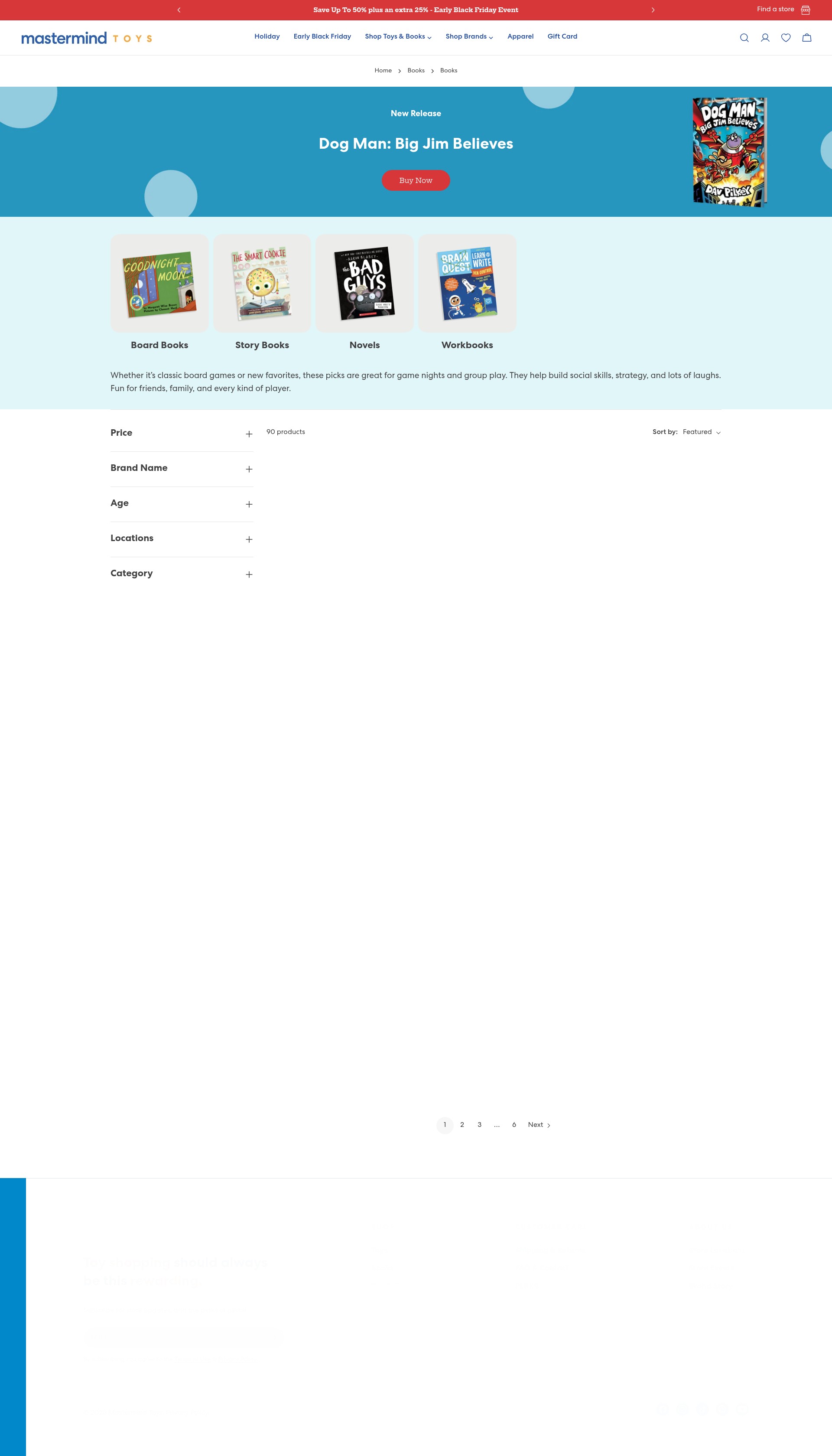 Screenshot of mastermindtoys.com