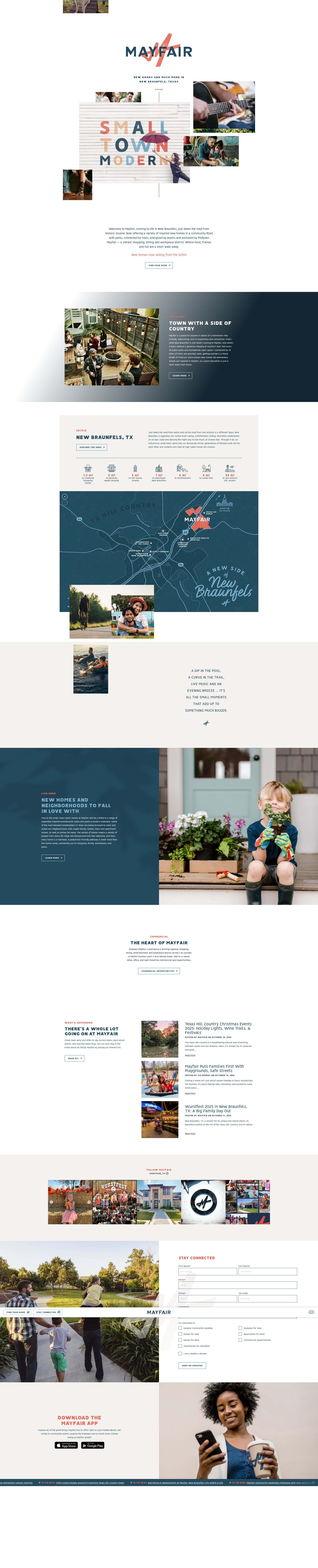 Screenshot of mayfairtx.com
