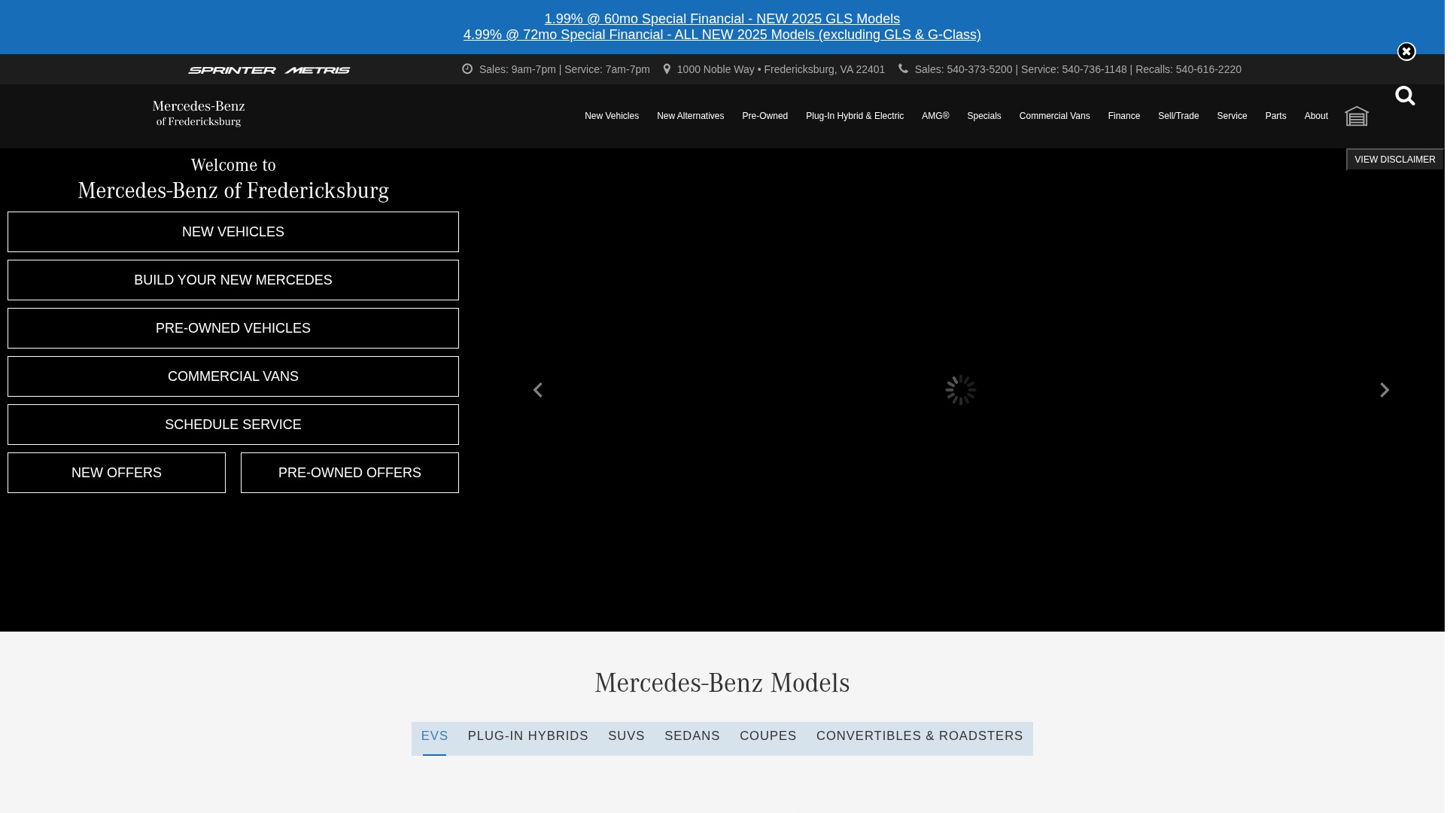 Screenshot of mboffredericksburg.com