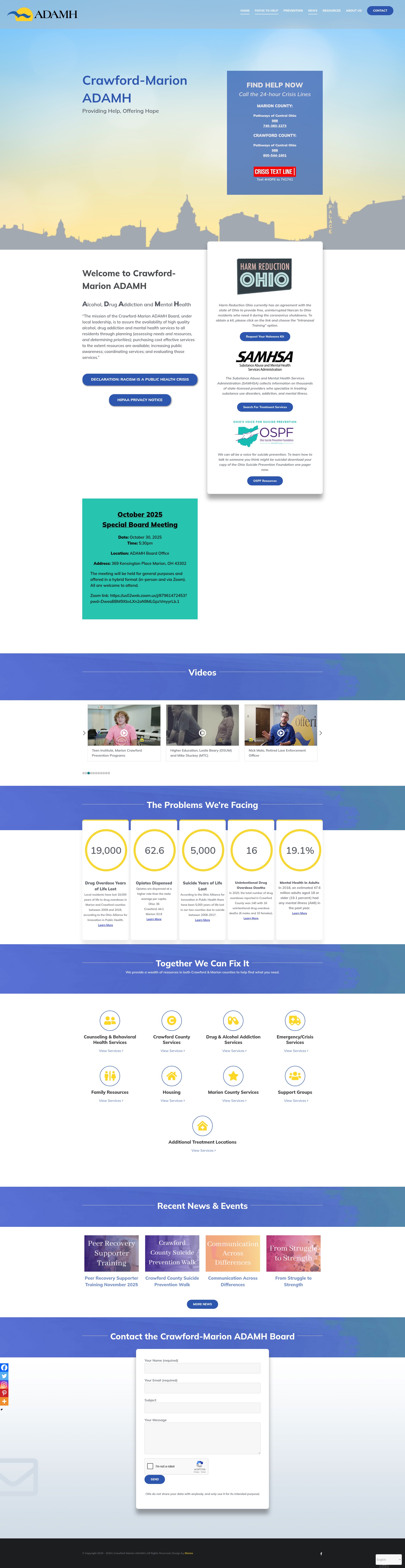 Screenshot of mcadamh.com