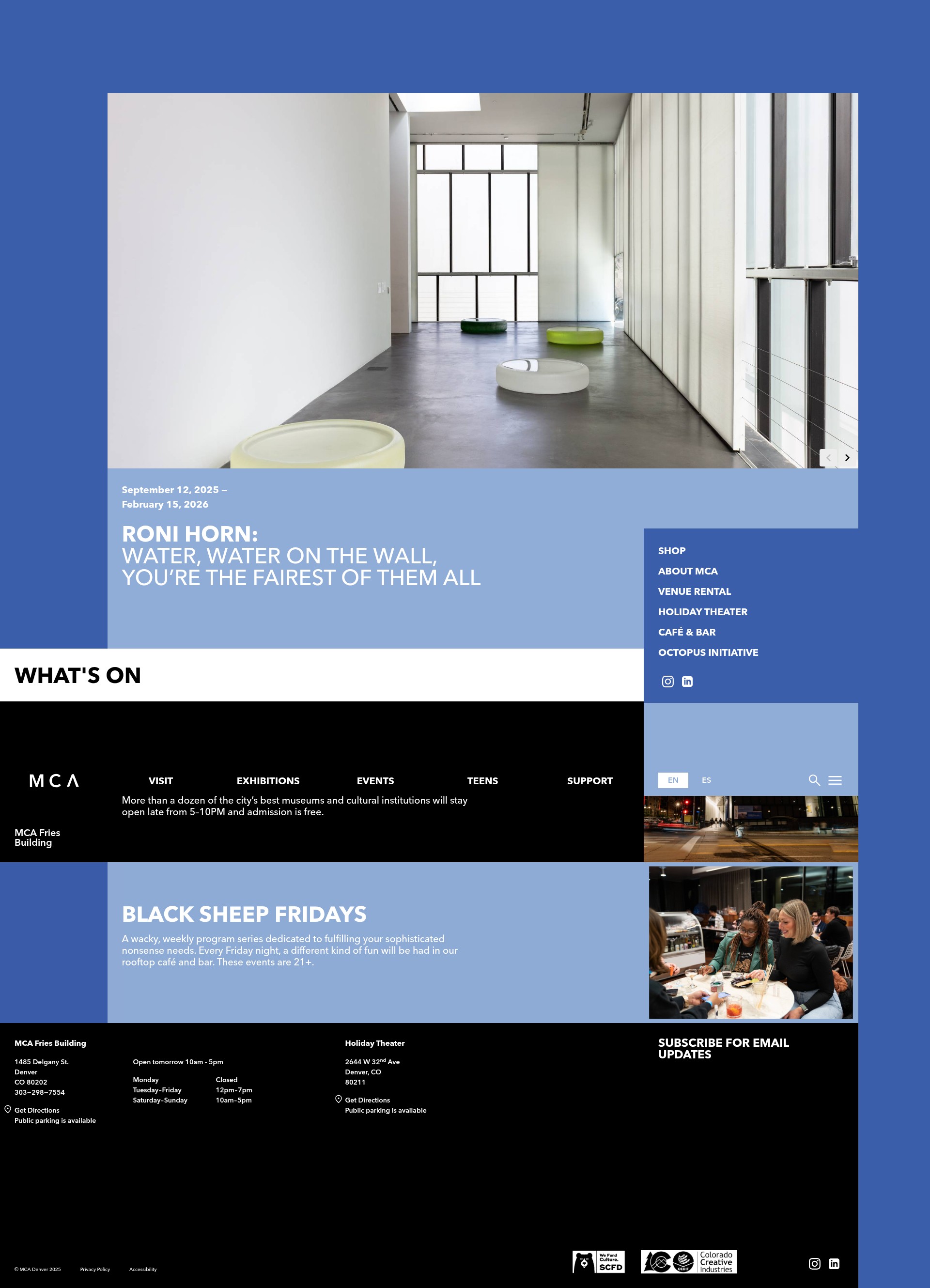 Screenshot of mcadenver.org
