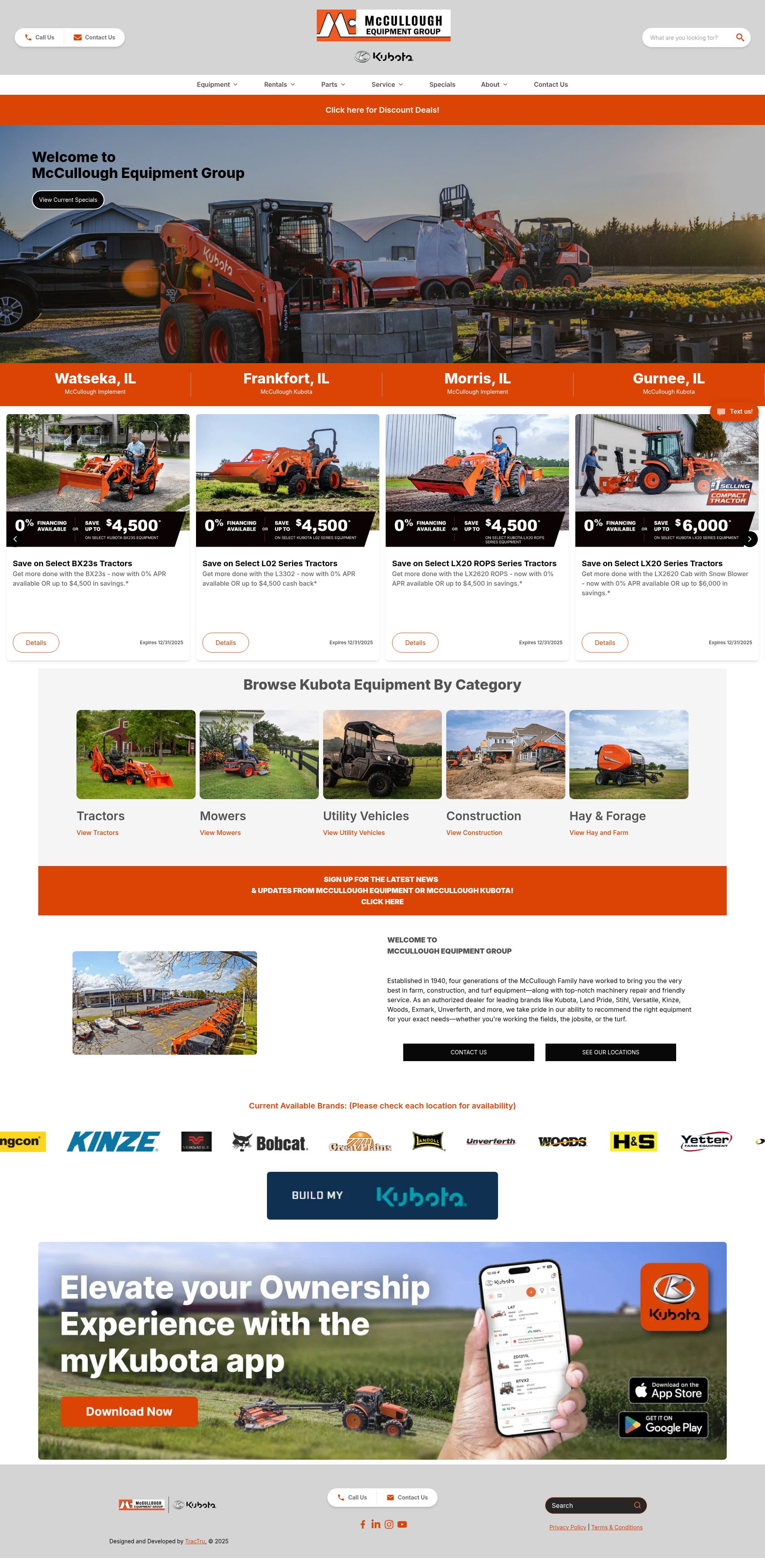 Screenshot of mcagplus.com