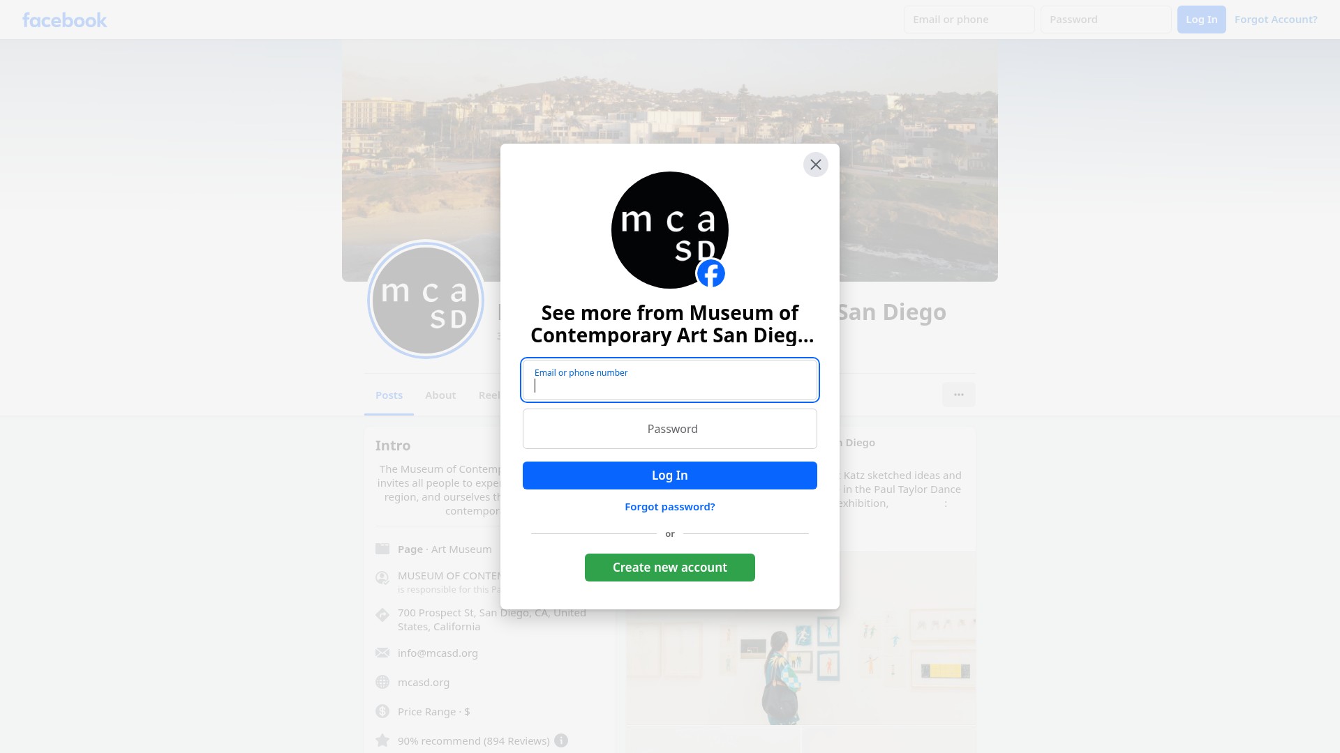 Screenshot of mcasd.org
