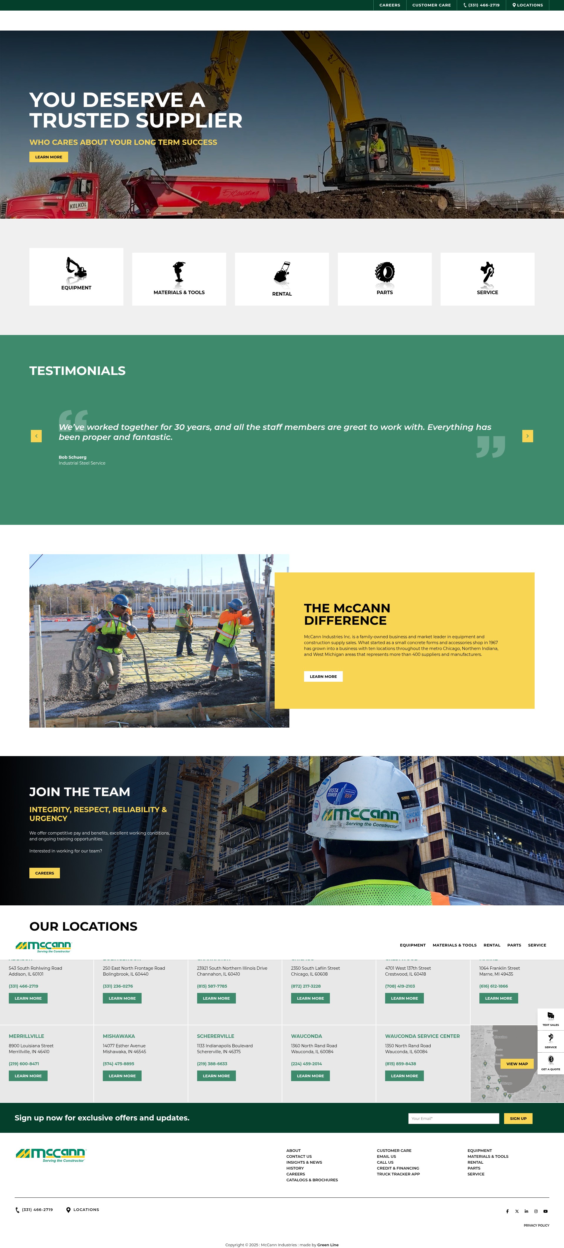 Screenshot of mccannonline.com