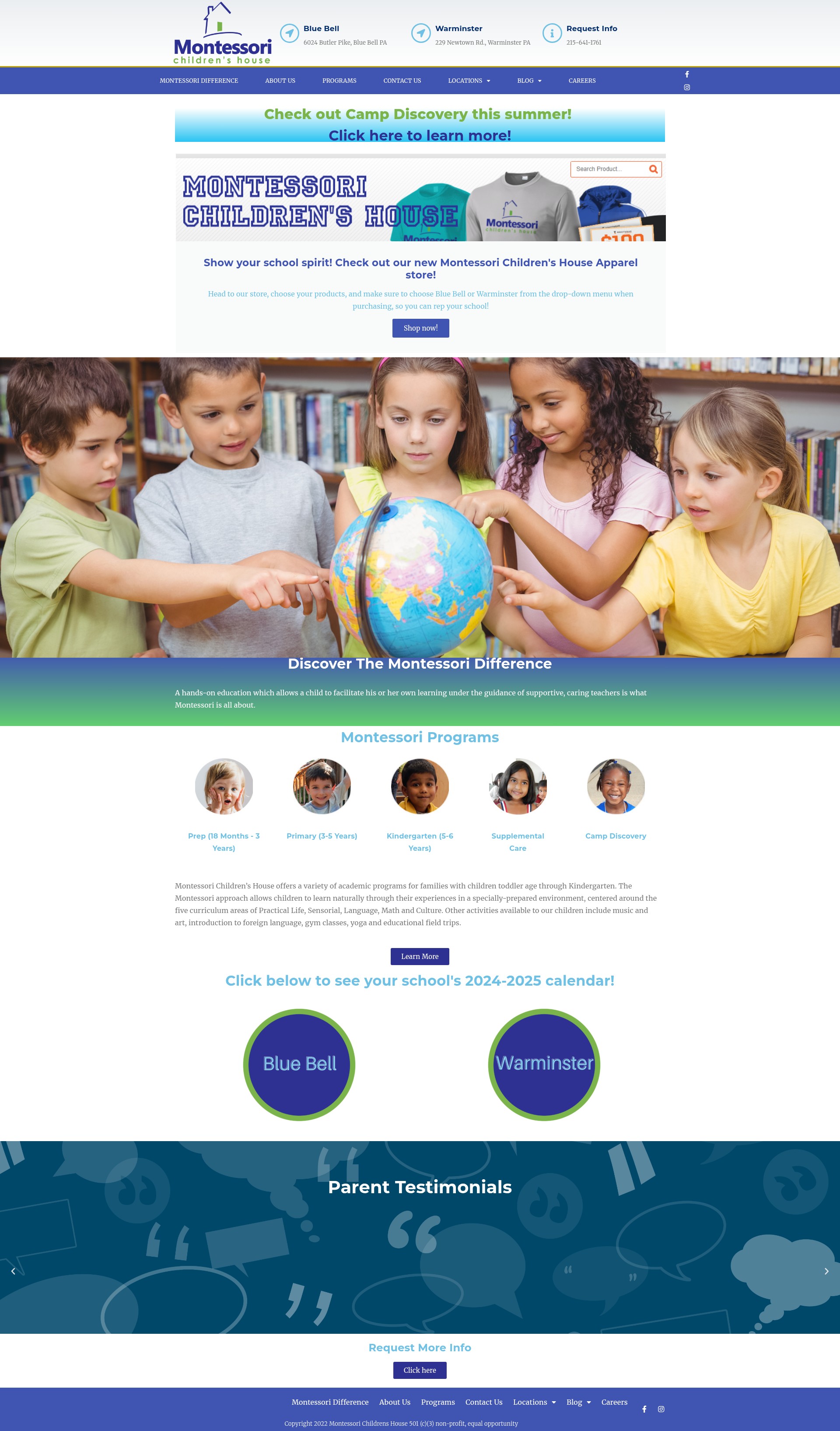 Screenshot of mch2learn.org