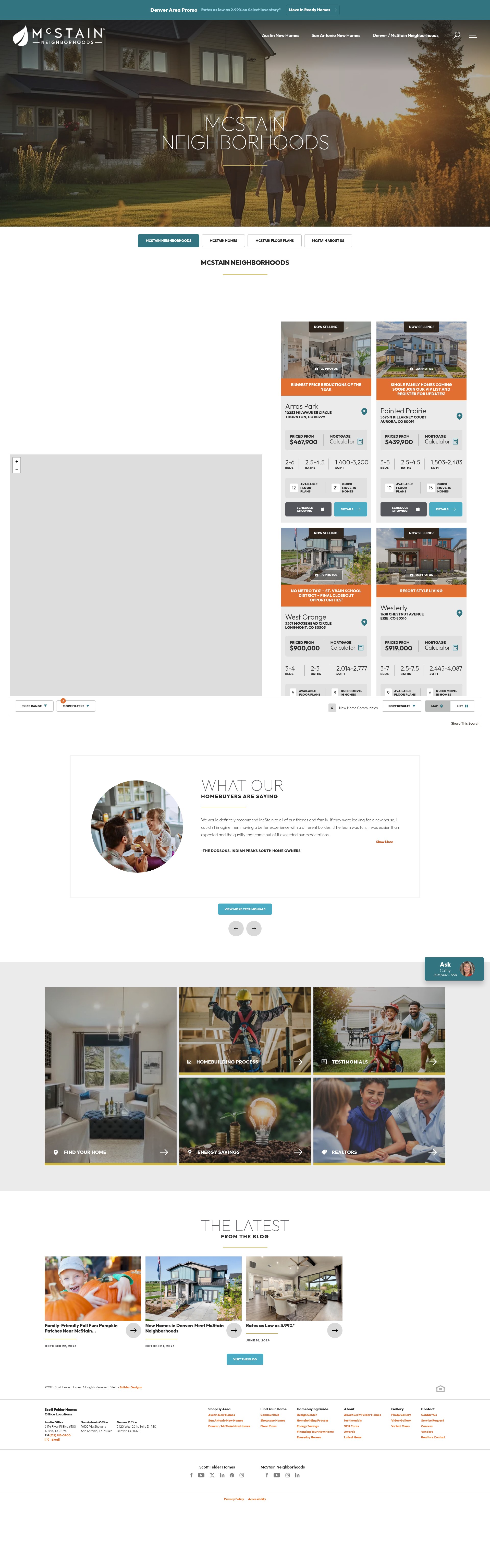 Screenshot of mcstain.com