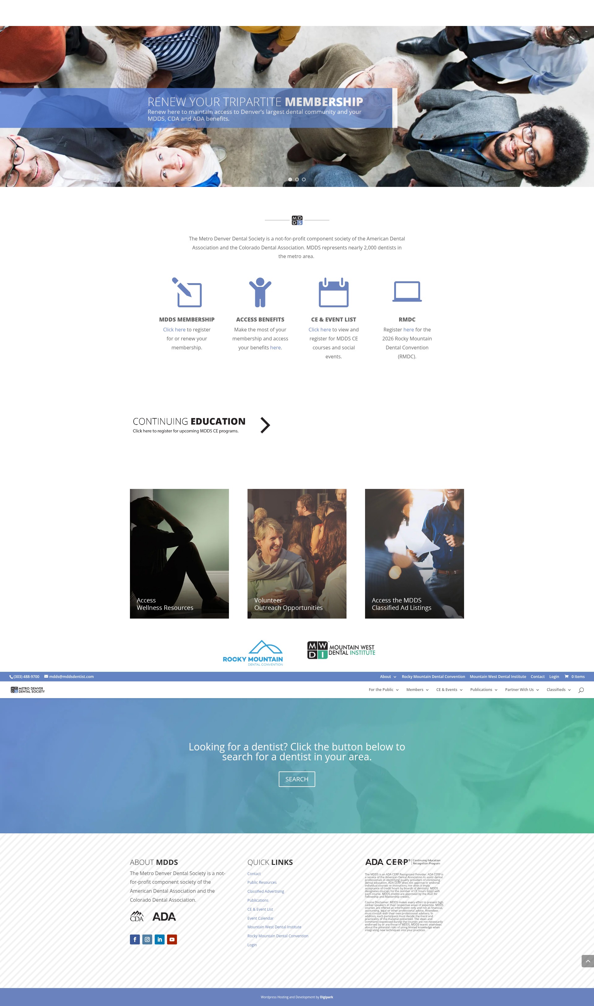 Screenshot of mddsdentist.com