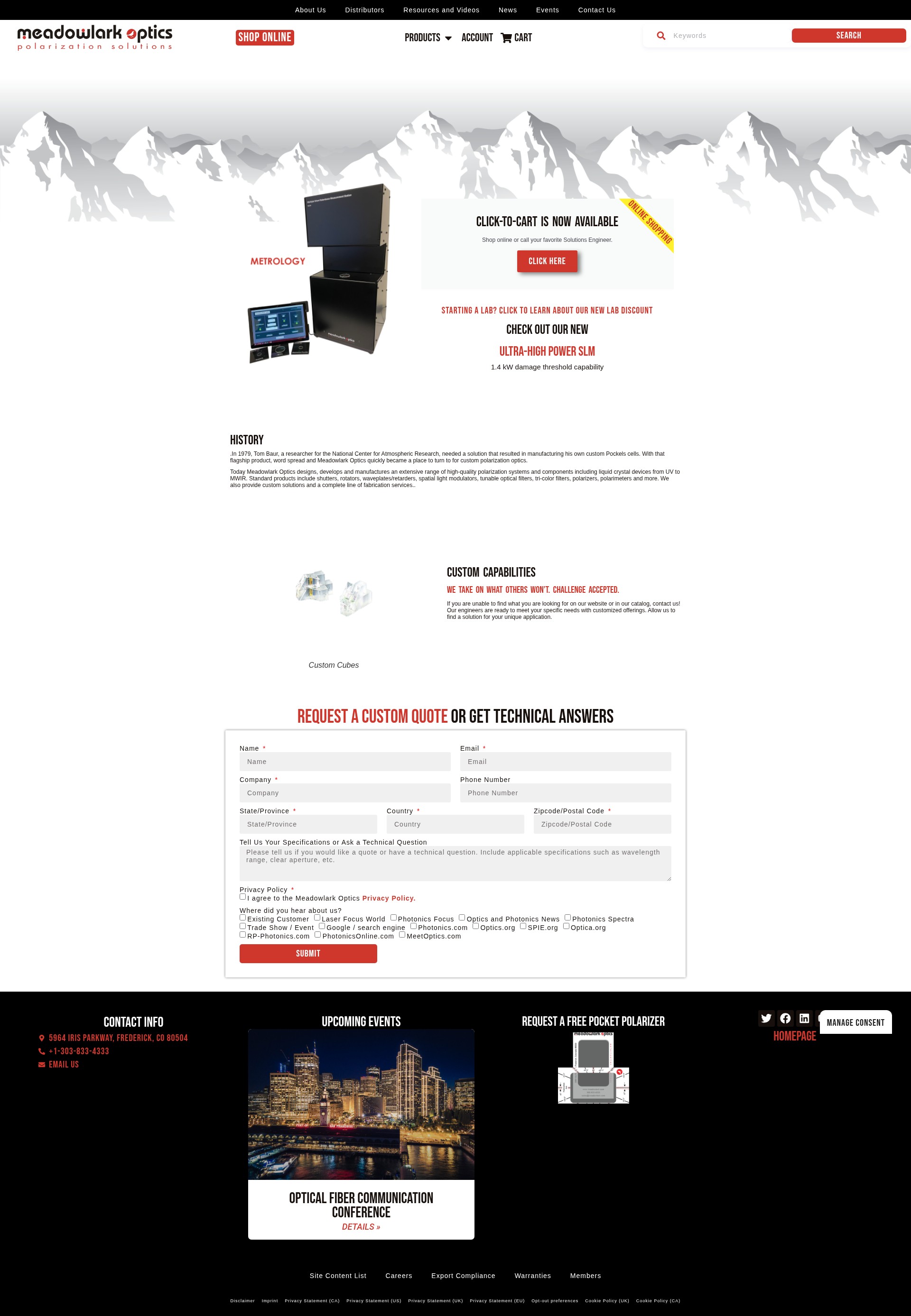 Screenshot of meadowlark.com