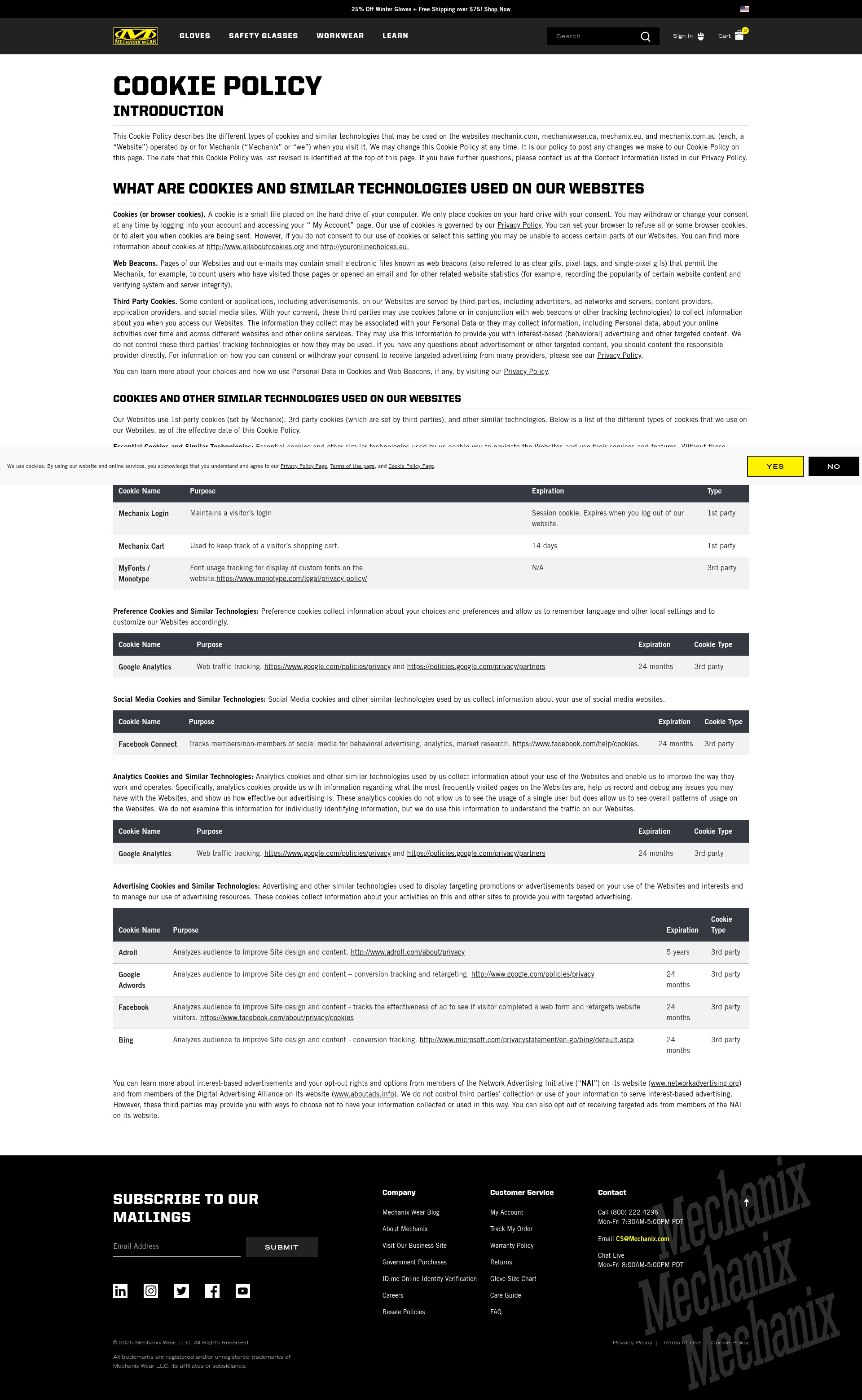 Screenshot of mechanix.com