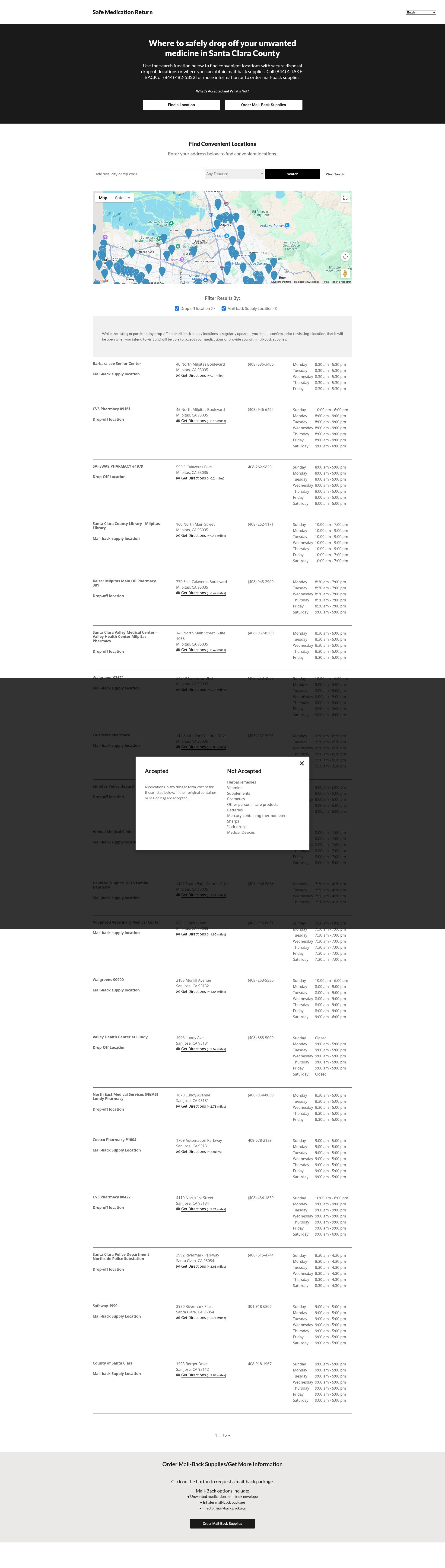 Screenshot of med-projectsantaclara.org