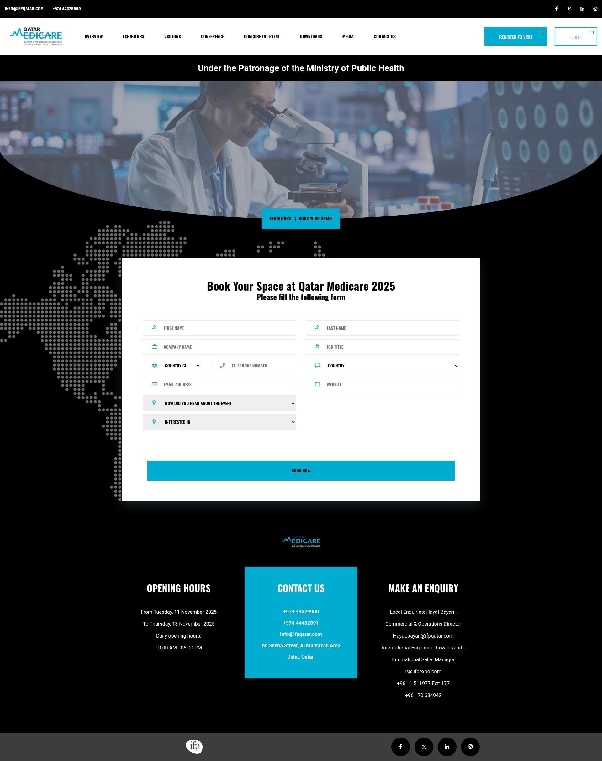 Screenshot of medi-qa.com