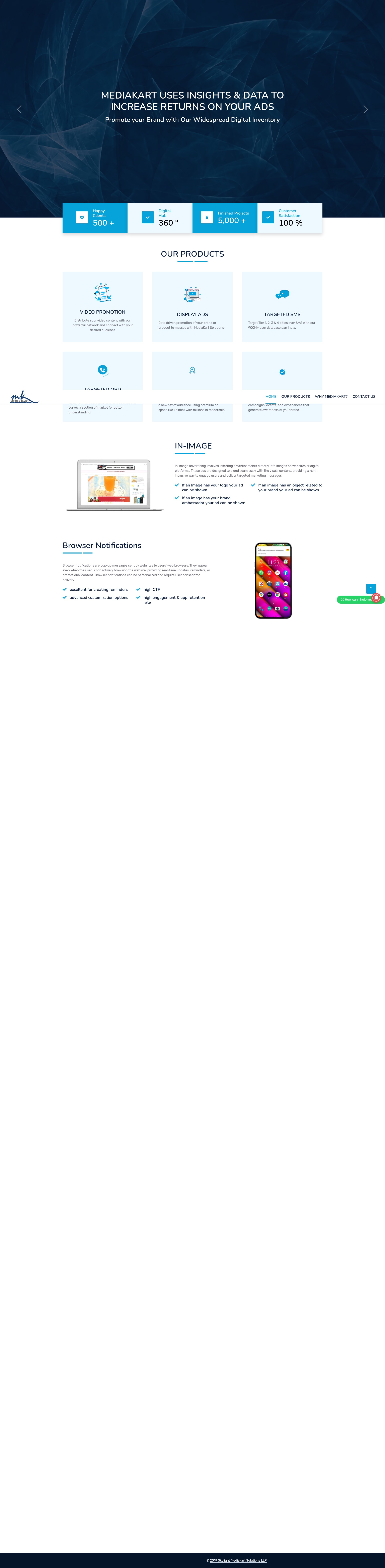 Screenshot of mediakart.org