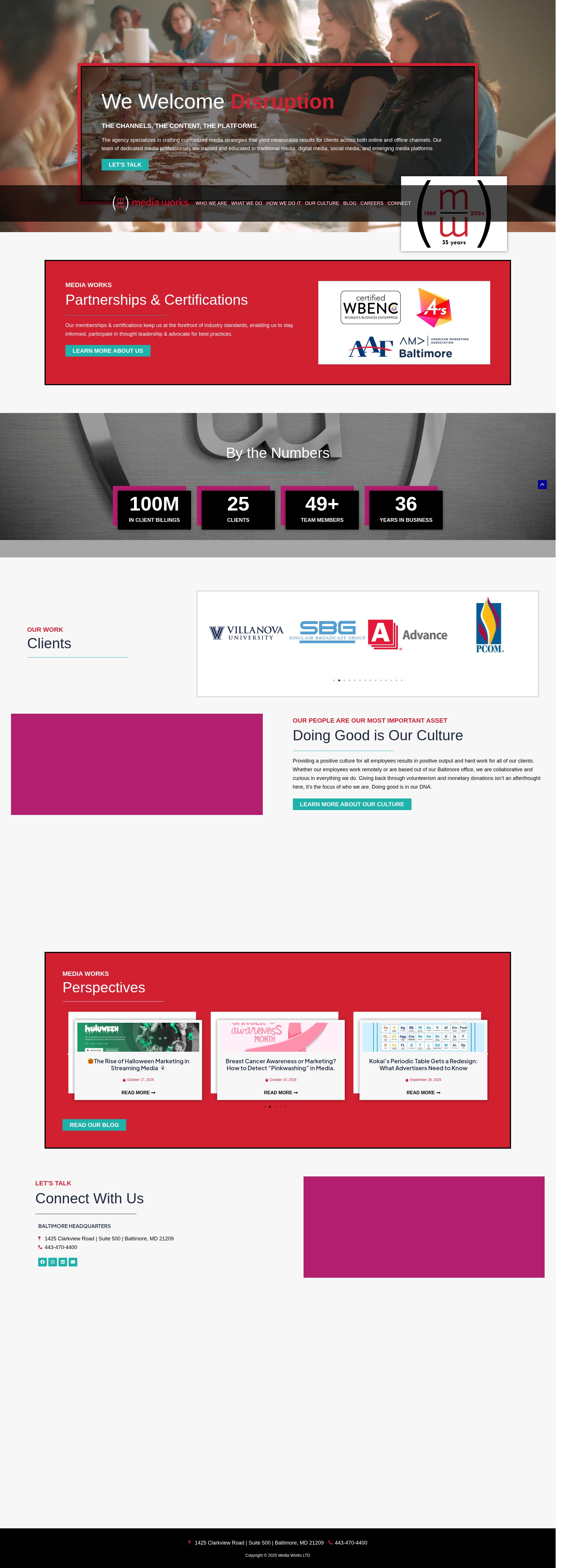 Screenshot of medialtd.com