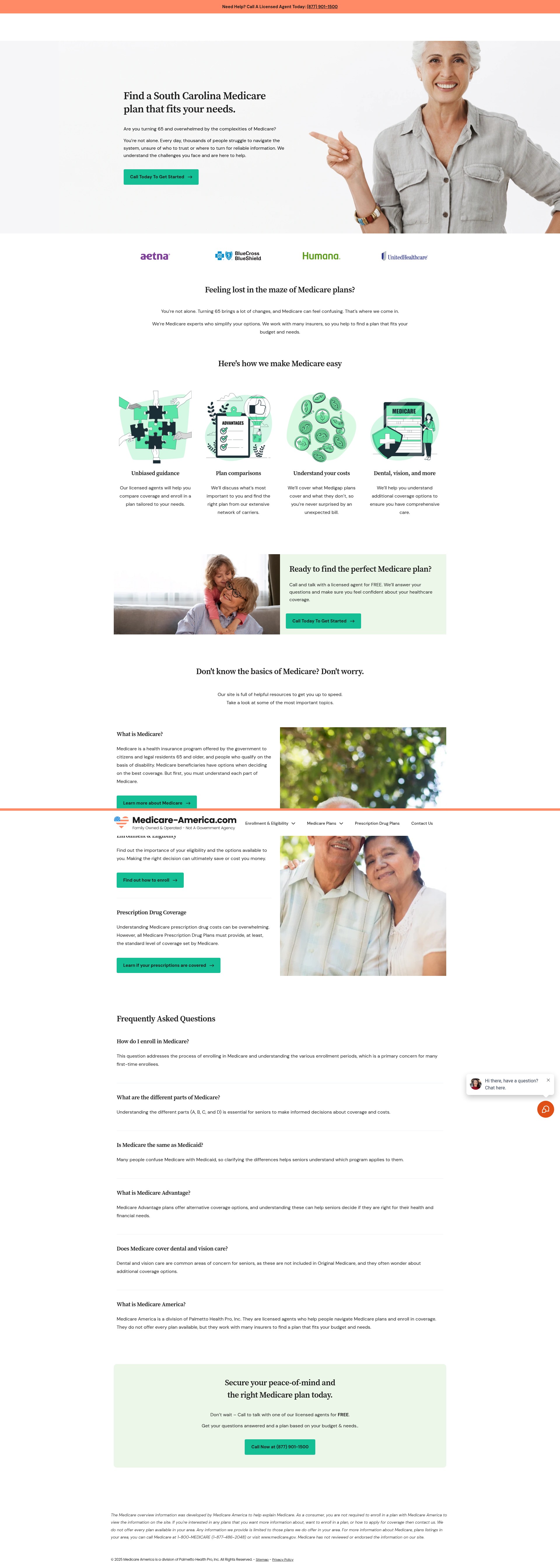 Screenshot of medicare-america.com