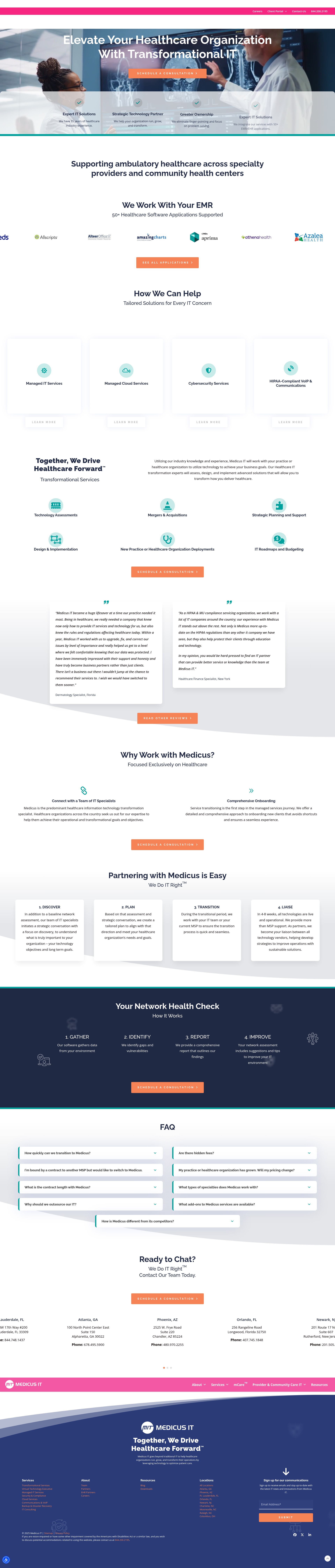 Screenshot of medicusit.com
