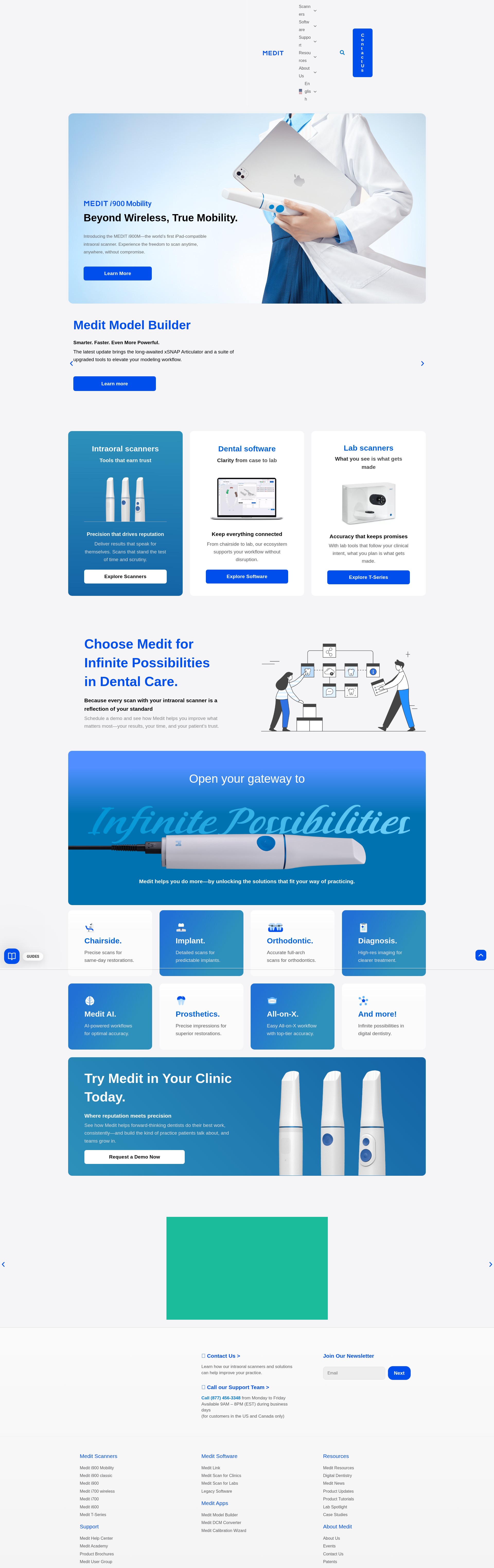 Screenshot of medit.com