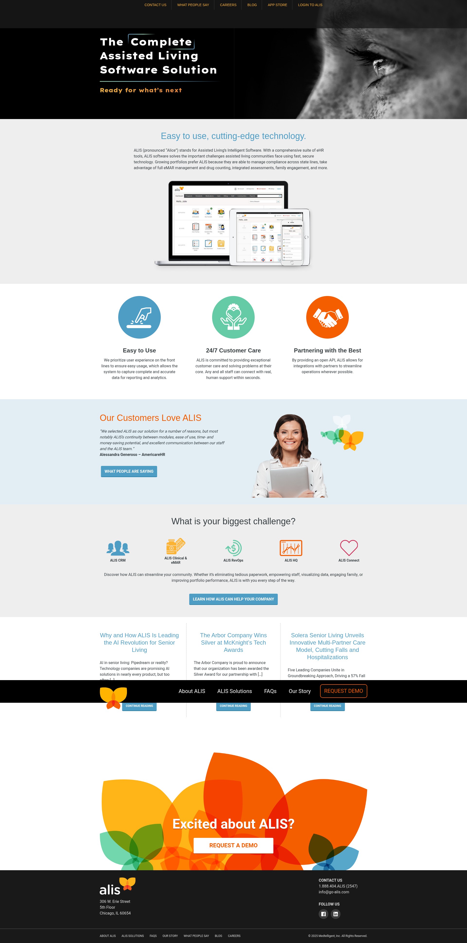 Screenshot of medtelligent.com
