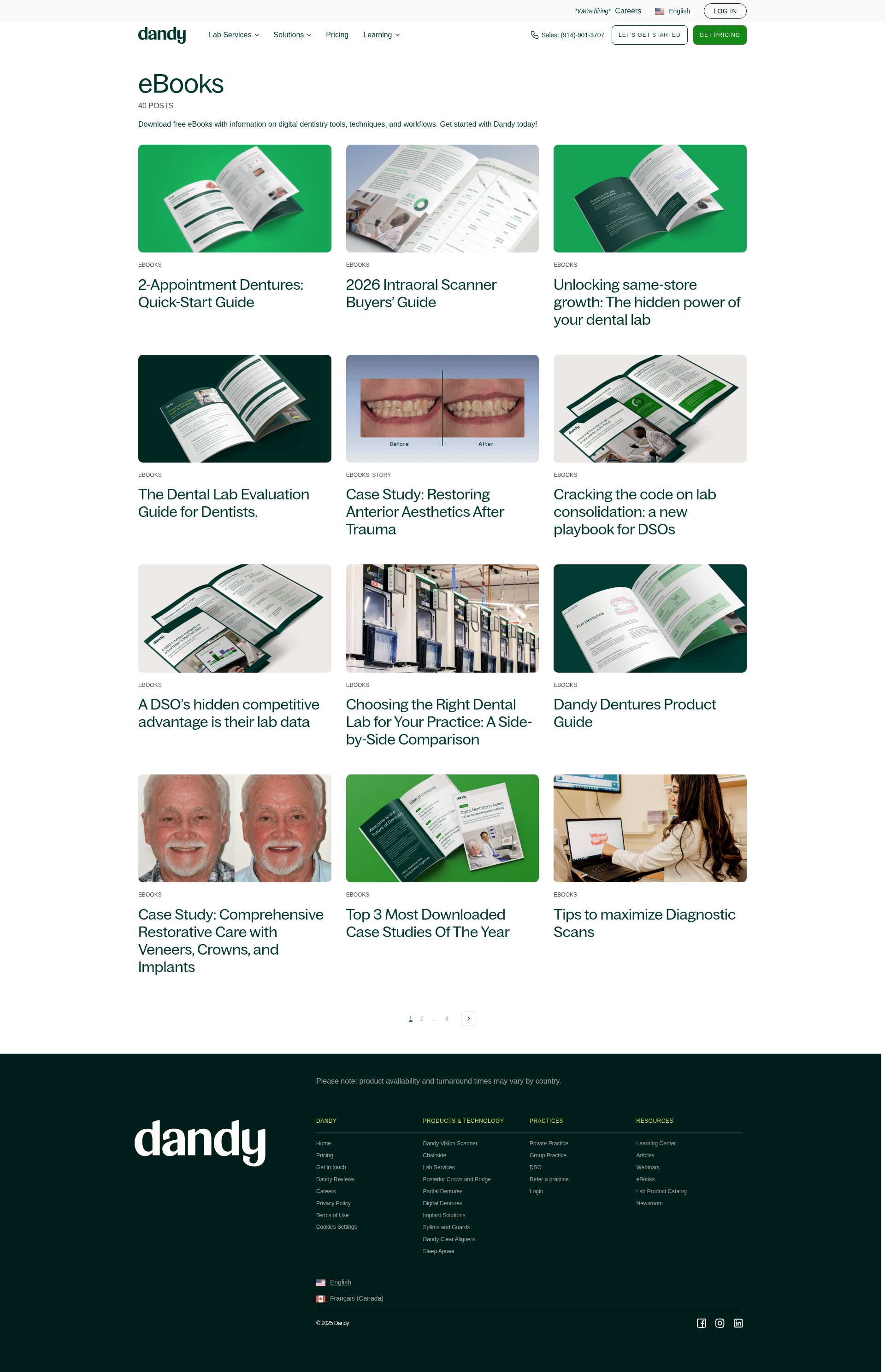 Screenshot of meetdandy.com